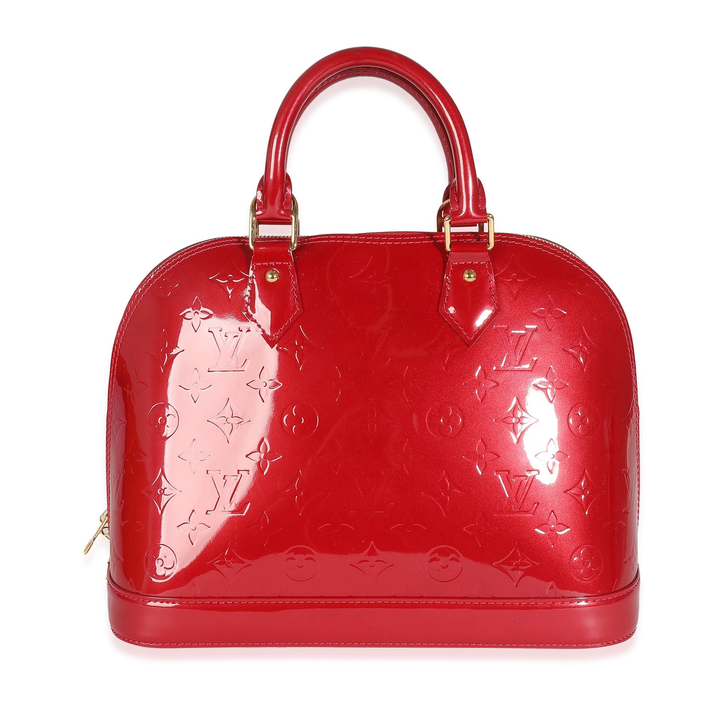 Louis Vuitton  Cerise Monogram Vernis Alma PM