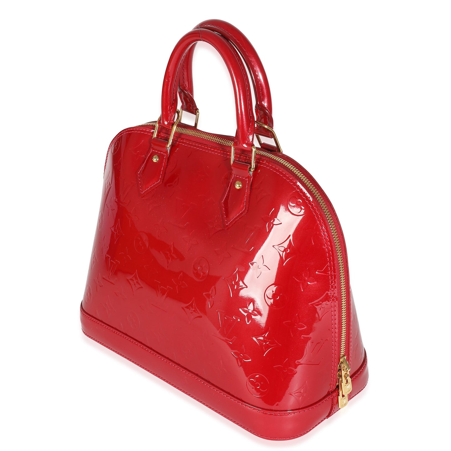 Louis Vuitton  Cerise Monogram Vernis Alma PM