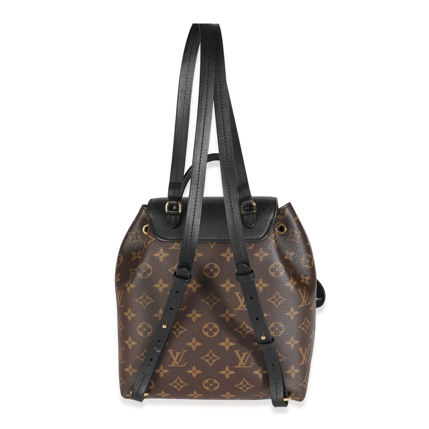 Louis Vuitton  Black Monogram Canvas Montsouris Backpack NM