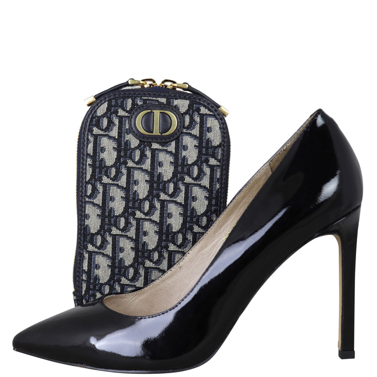 Dior 30 Montaigne Phone Holder Oblique