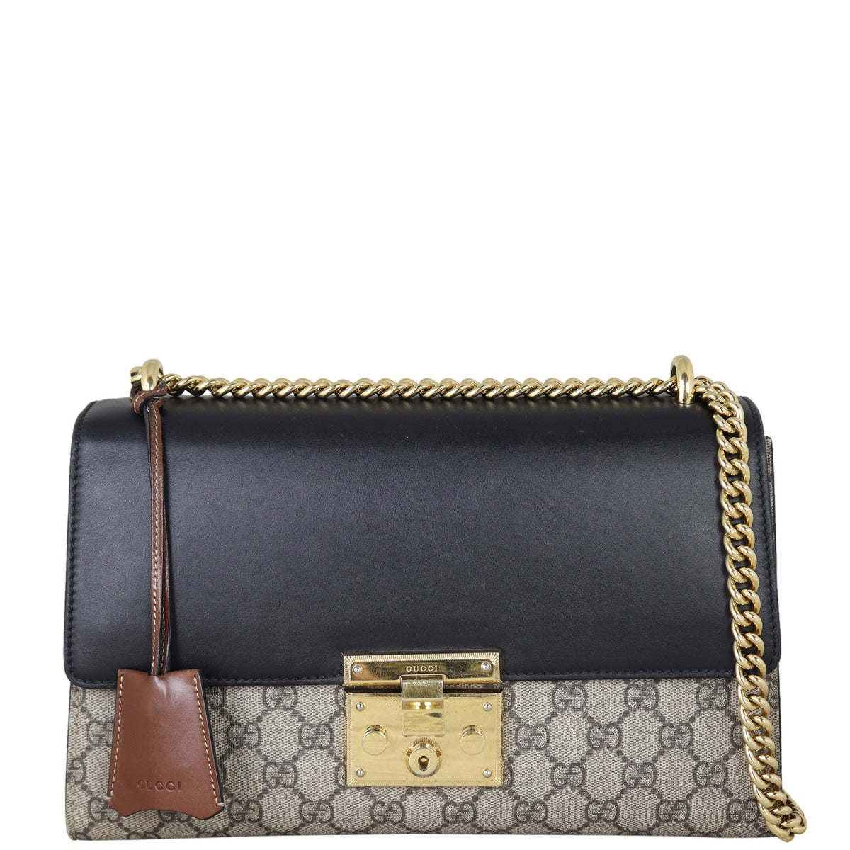 Gucci GG Supreme Padlock Medium Bag