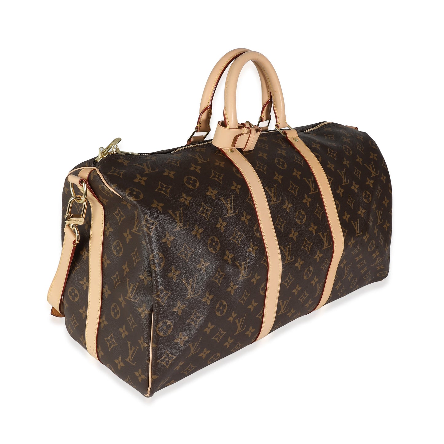 Louis Vuitton  Monogram Canvas Keepall Bandouliere 50