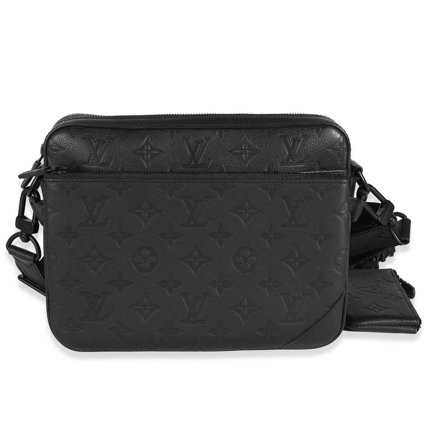 Louis Vuitton  Black Monogram Shadow Duo Messenger
