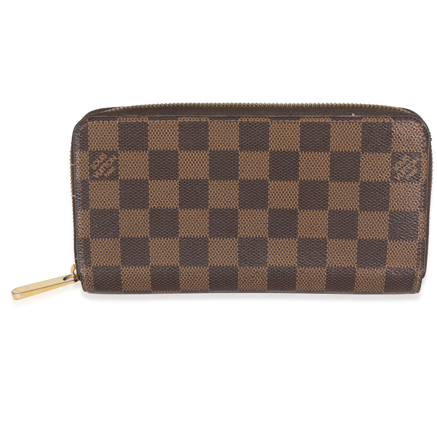 Louis Vuitton  Damier Ebene Canvas Zippy Wallet