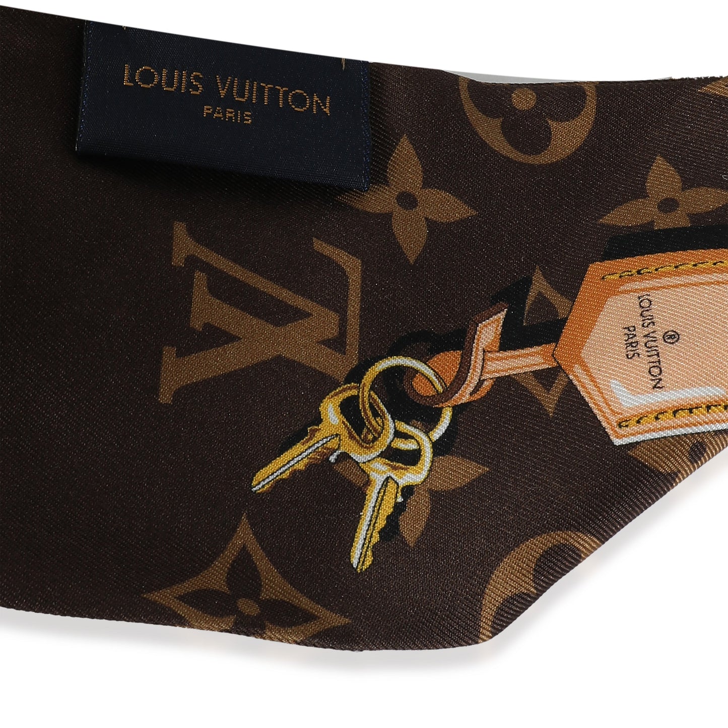 Louis Vuitton  Silk Monogram Confidential Bandeau