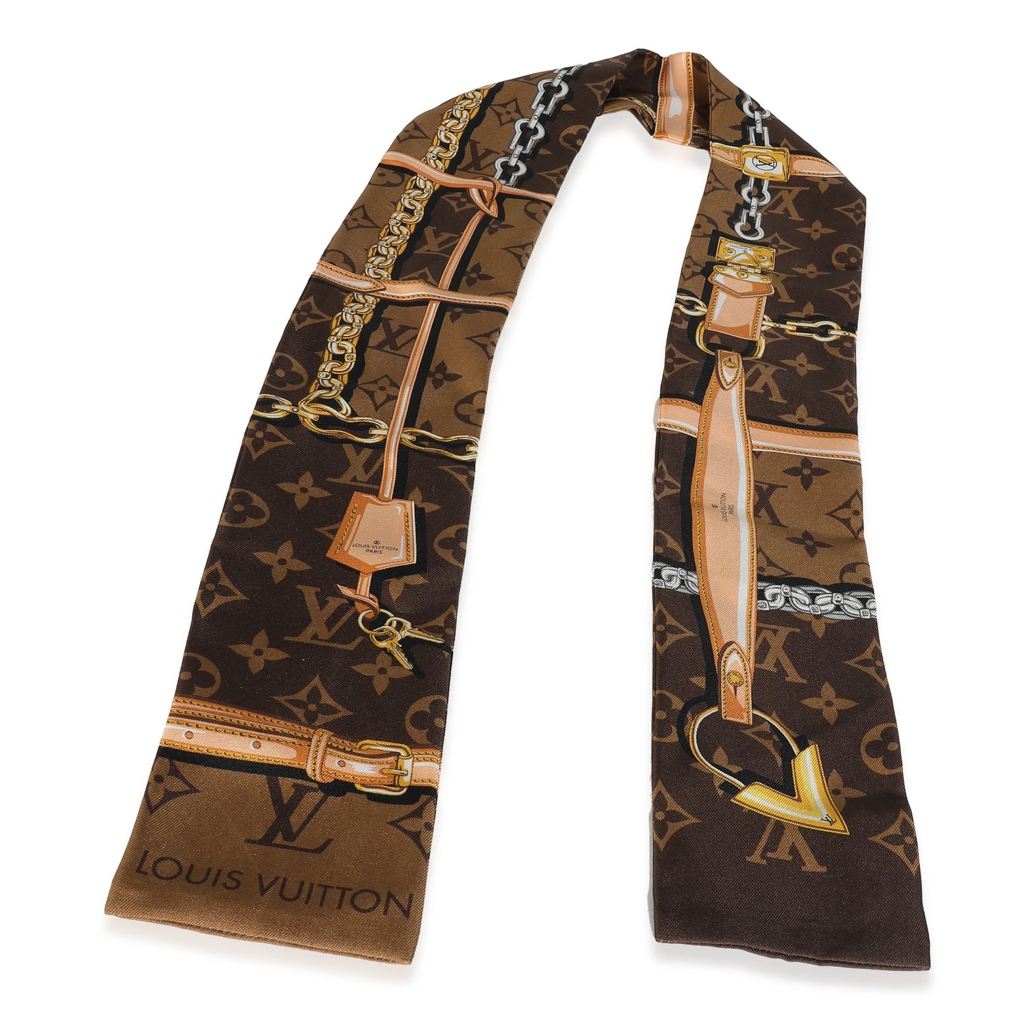 Louis Vuitton  Silk Monogram Confidential Bandeau