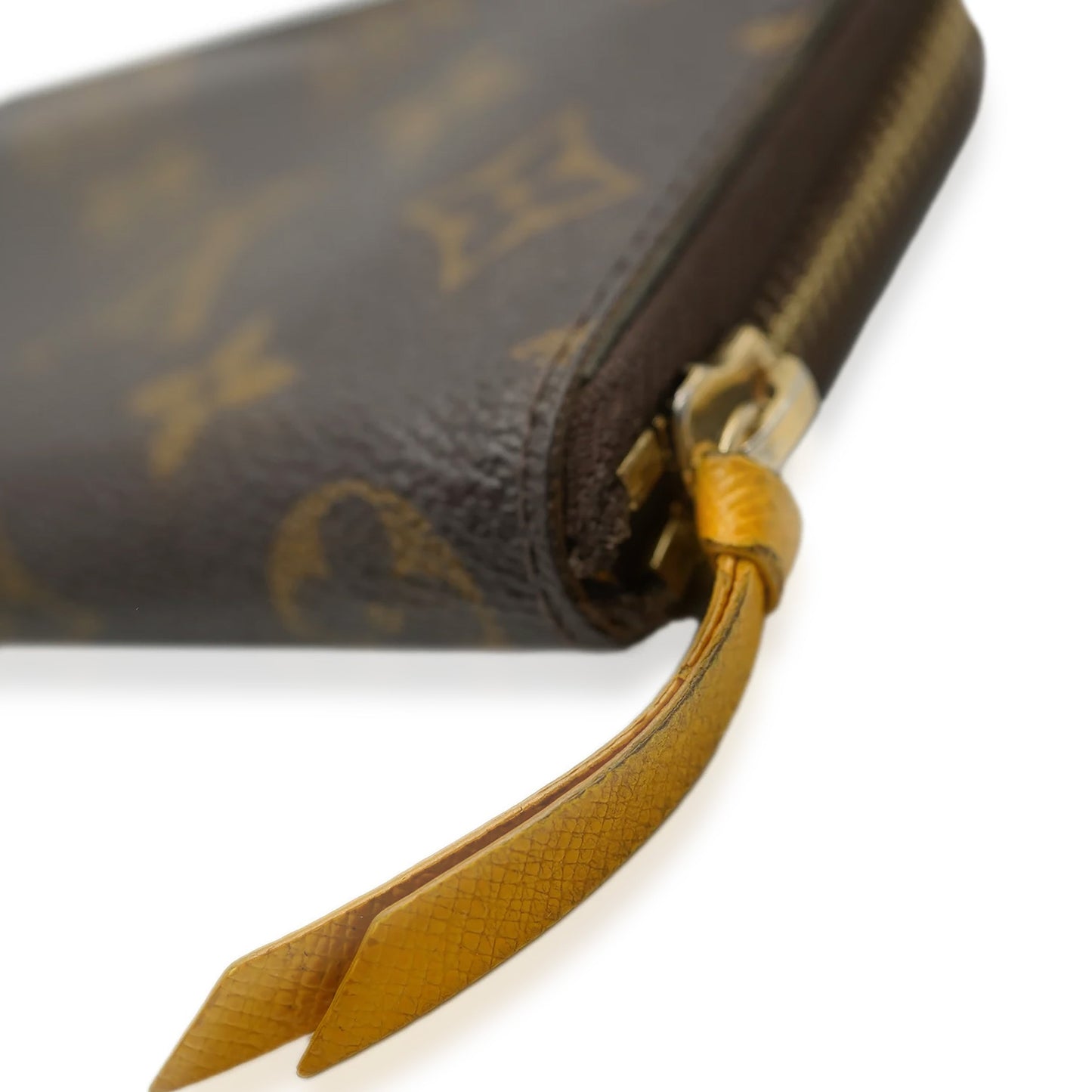 Louis Vuitton  Jonquille Monogram Canvas Clemence Wallet