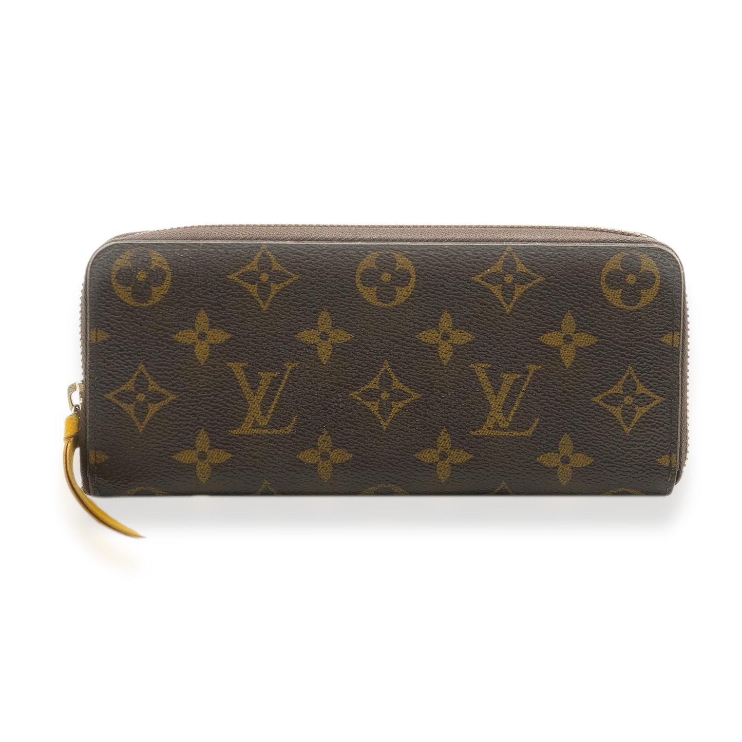 Louis Vuitton  Jonquille Monogram Canvas Clemence Wallet