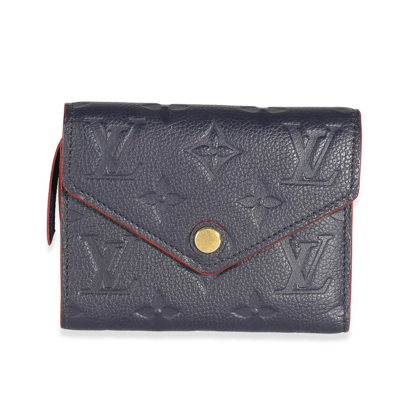 Louis Vuitton  Marine Rouge Monogram Empreinte Victorine Wallet