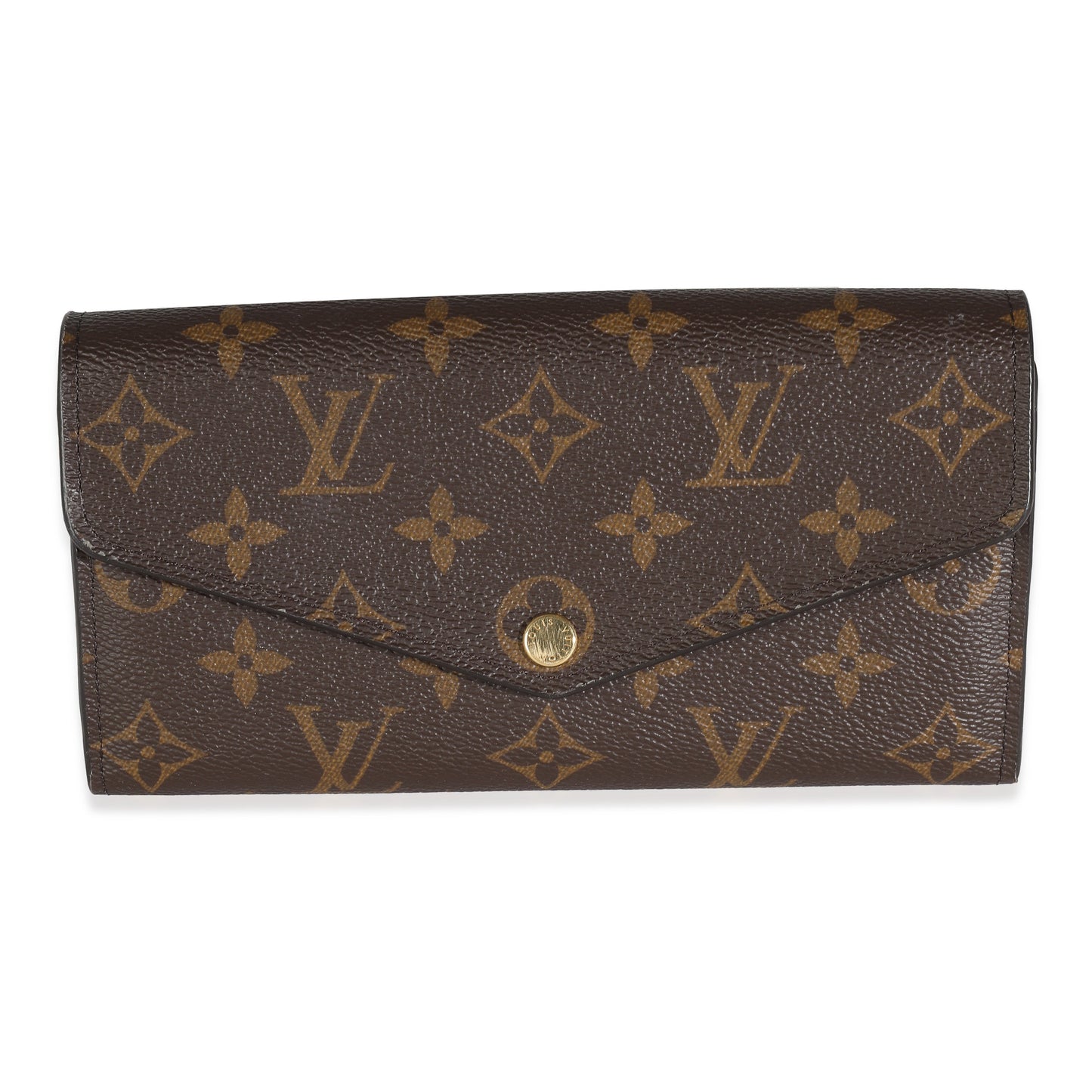 Louis Vuitton  Poppy Monogram Canvas Sarah Wallet