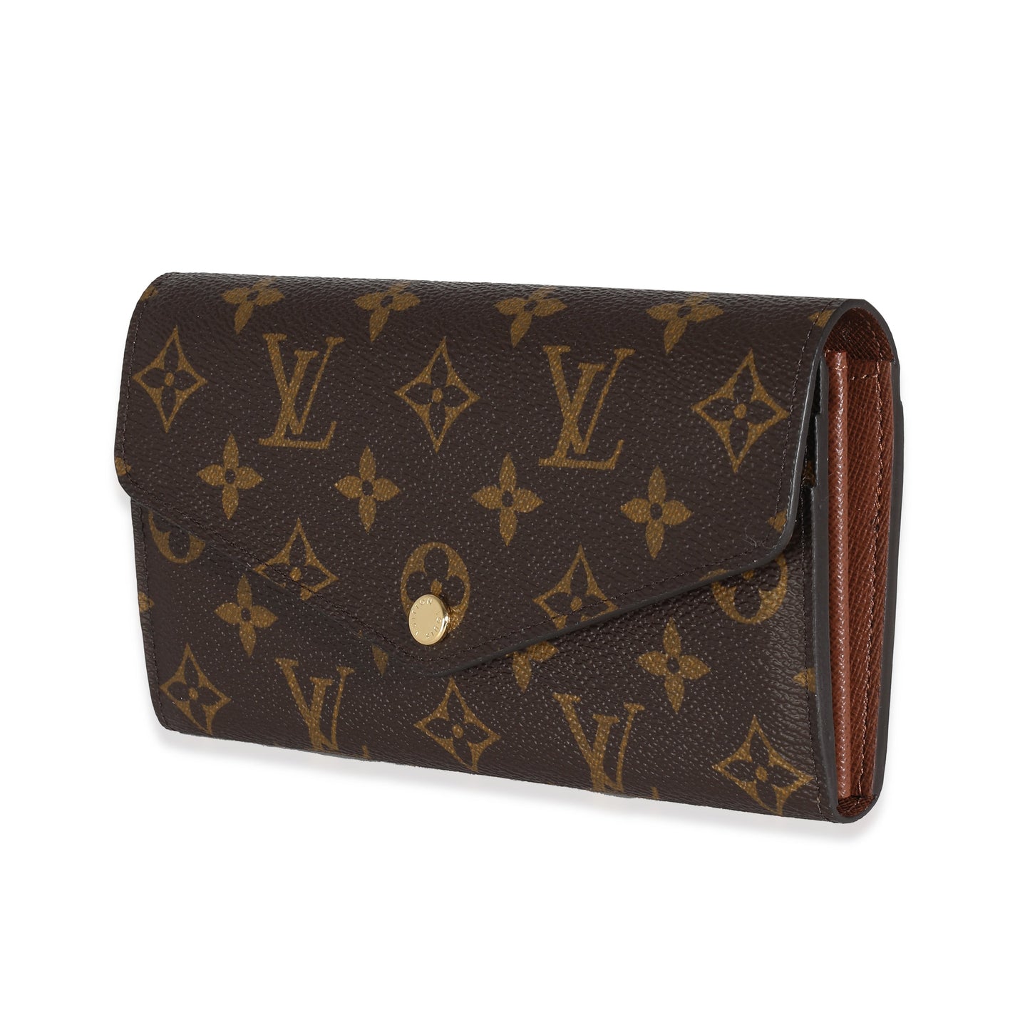 Louis Vuitton  Monogram Canvas Sarah Wallet