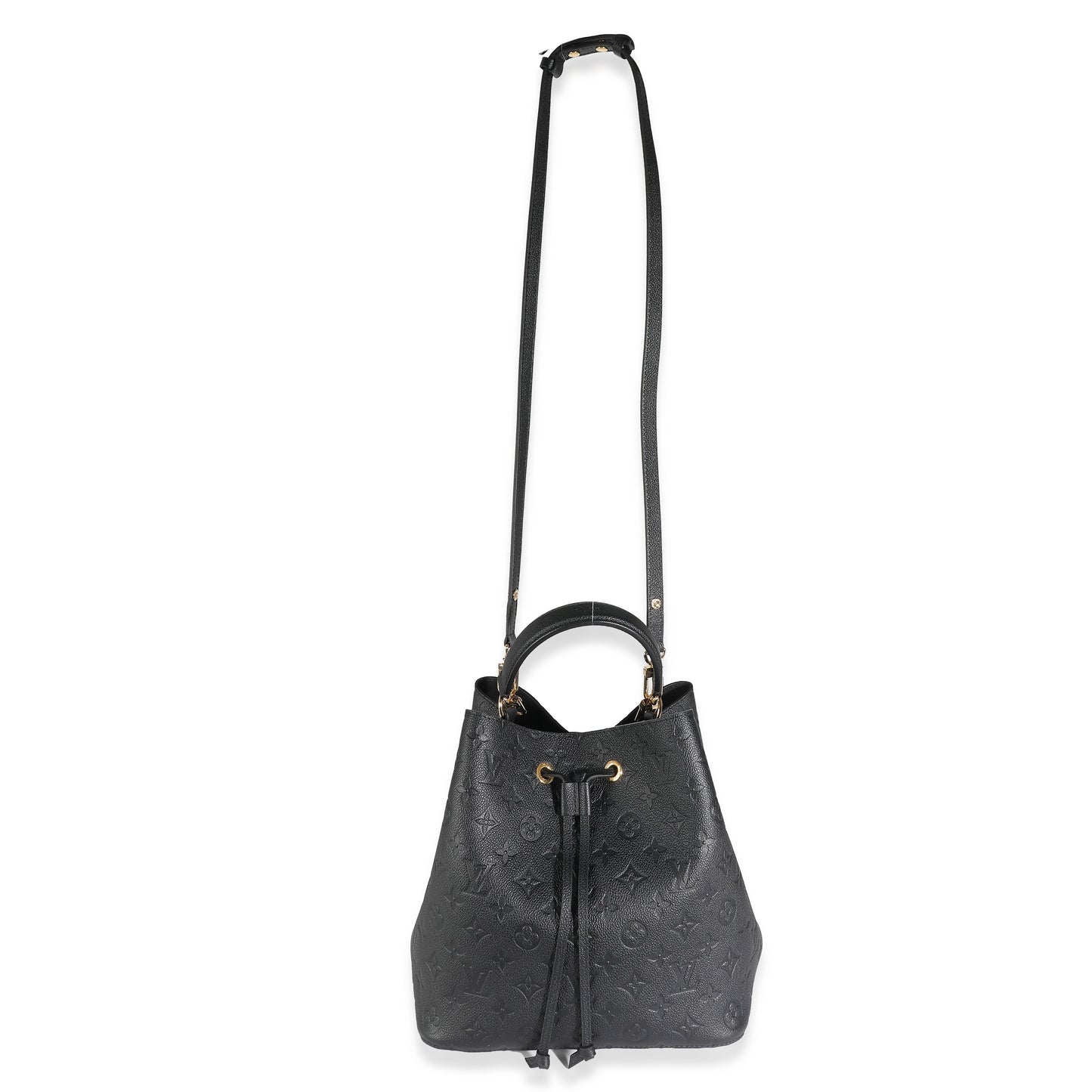 Louis Vuitton  Black Monogram Empreinte NéoNoé MM