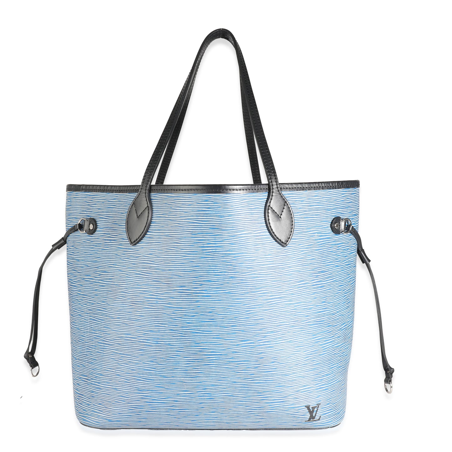 Louis Vuitton  Blue Denim Epi Neverfull MM