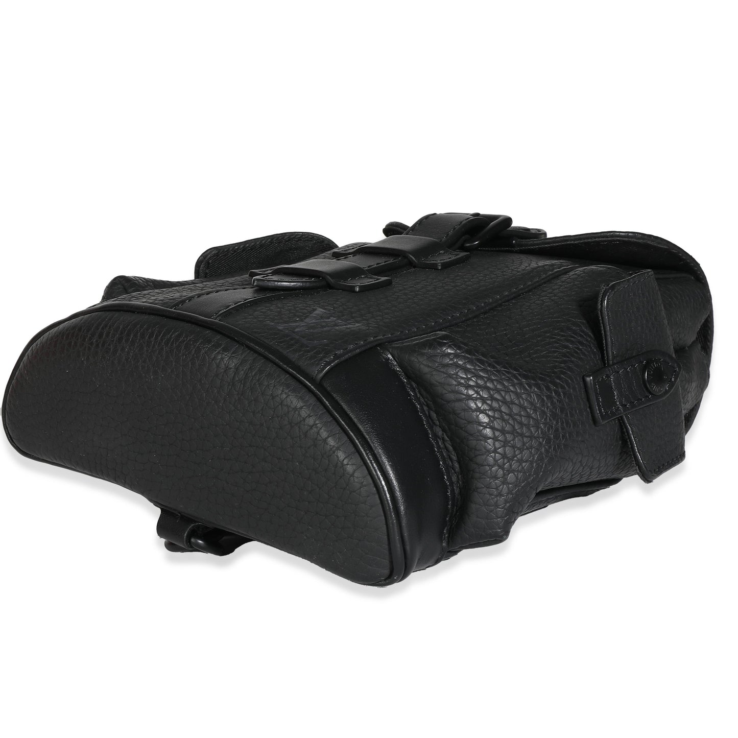 Louis Vuitton Black Taurillon Christopher XS Backpack