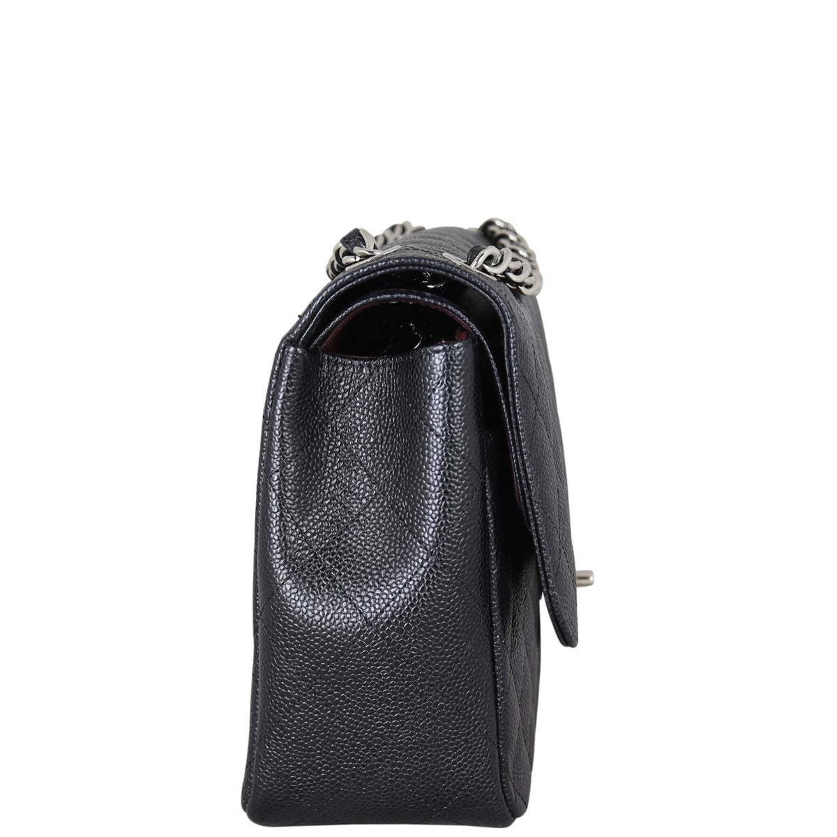 Chanel Classic Double Flap Jumbo | Black Caviar Diamond