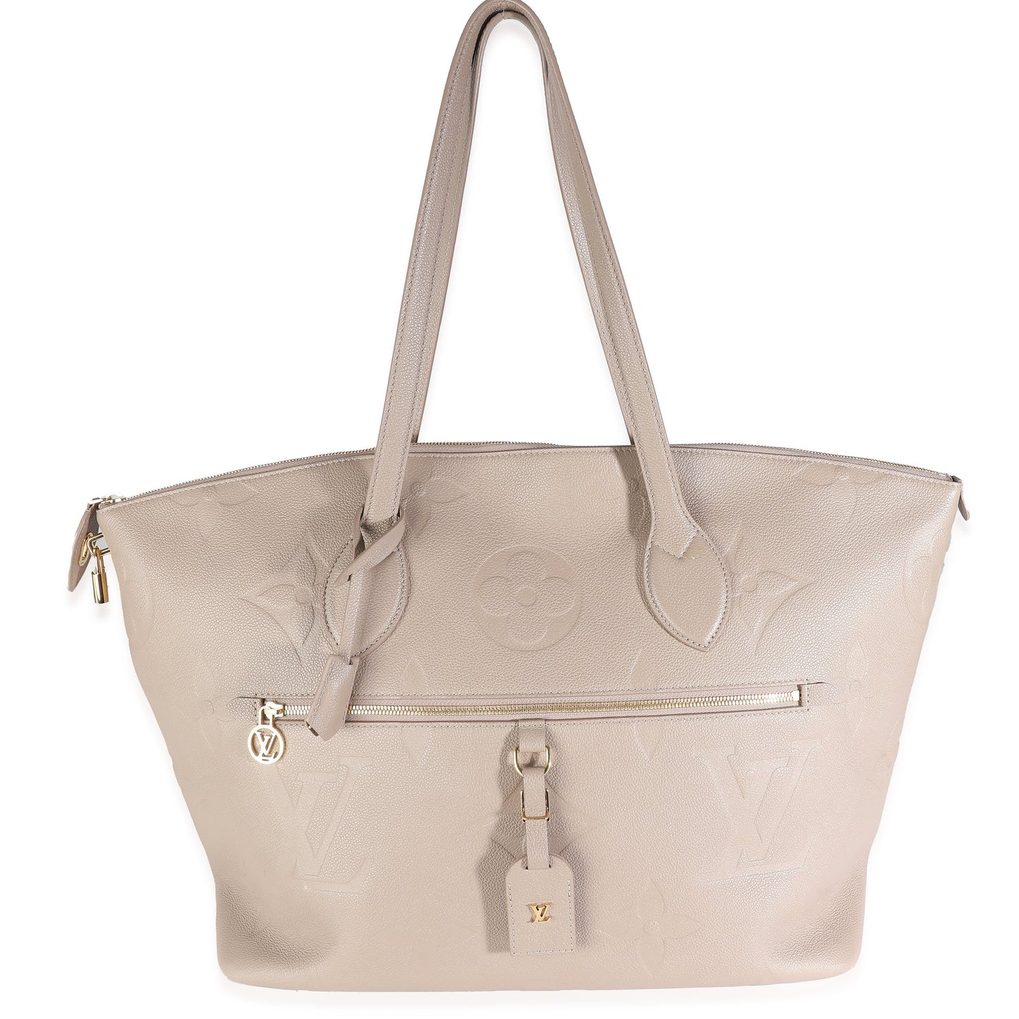 Louis Vuitton Turtledove Monogram Empreinte Travel Bag