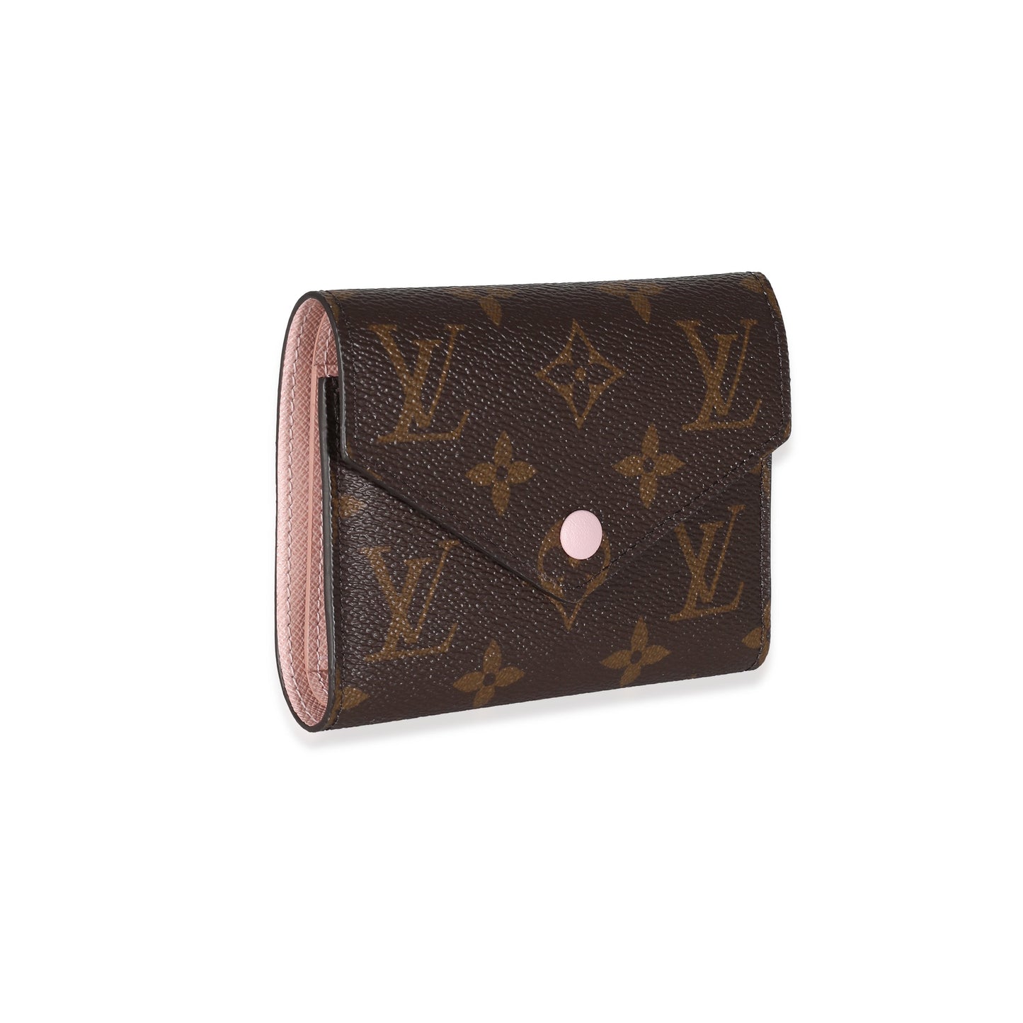 Louis Vuitton  Rose Ballerine Monogram Canvas Victorine Wallet
