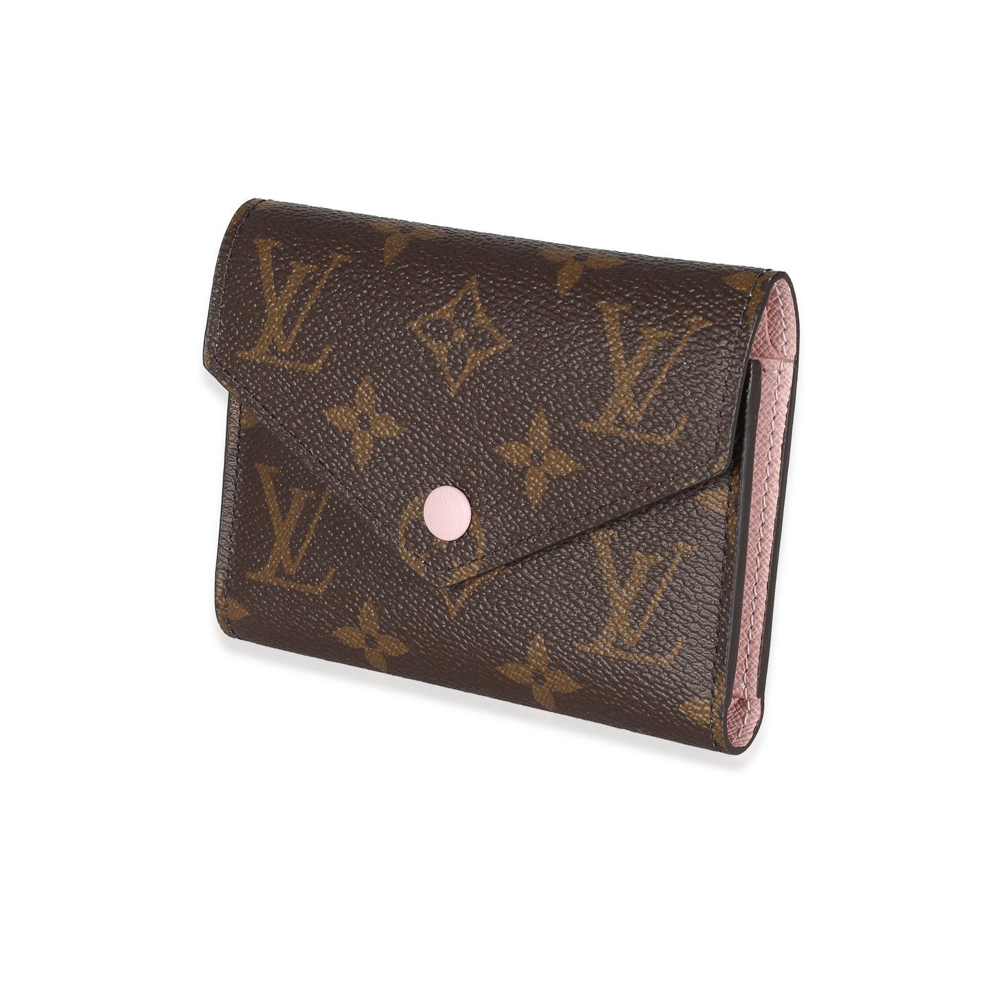 Louis Vuitton  Rose Ballerine Monogram Canvas Victorine Wallet