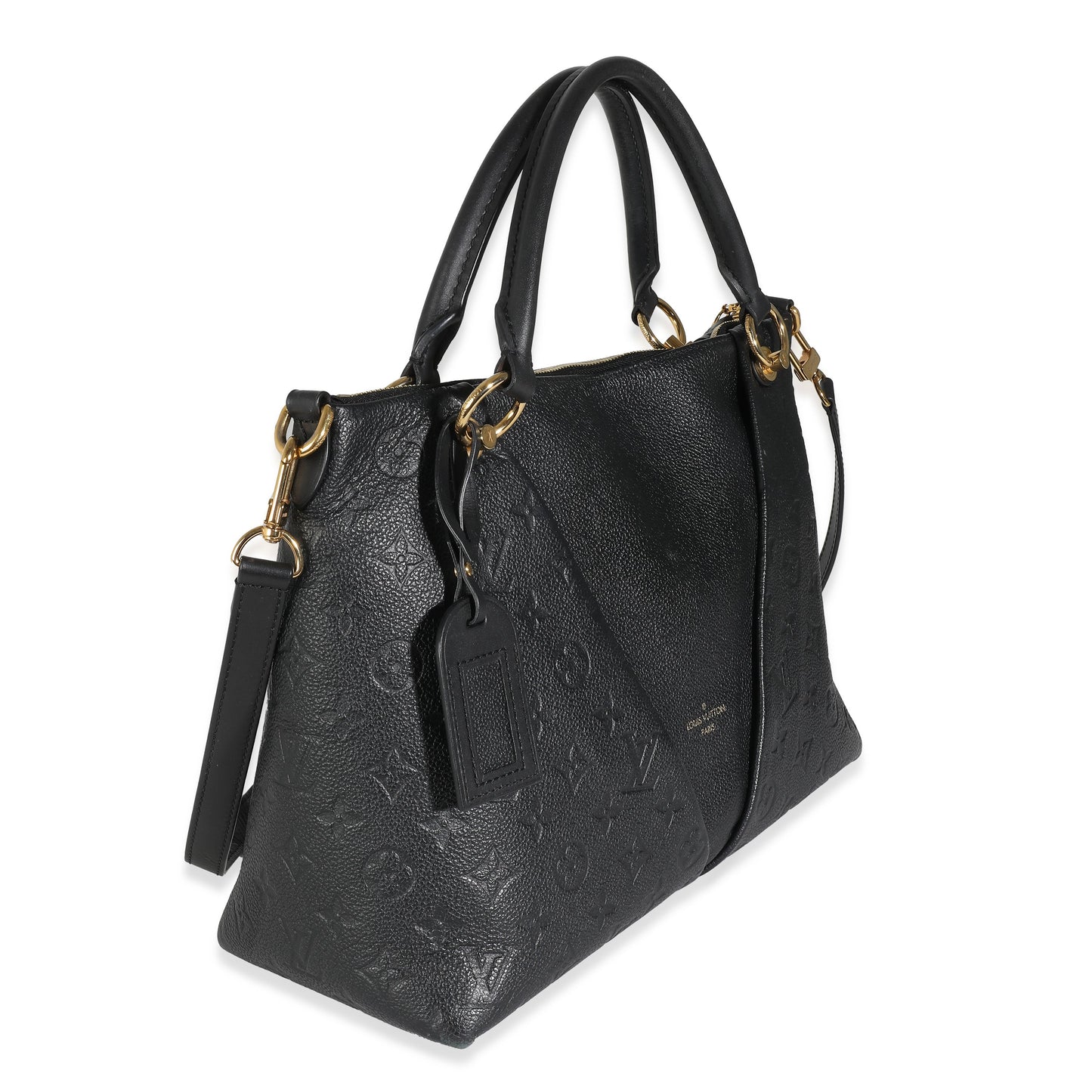 Louis Vuitton  Black Monogram Empreinte V Tote MM