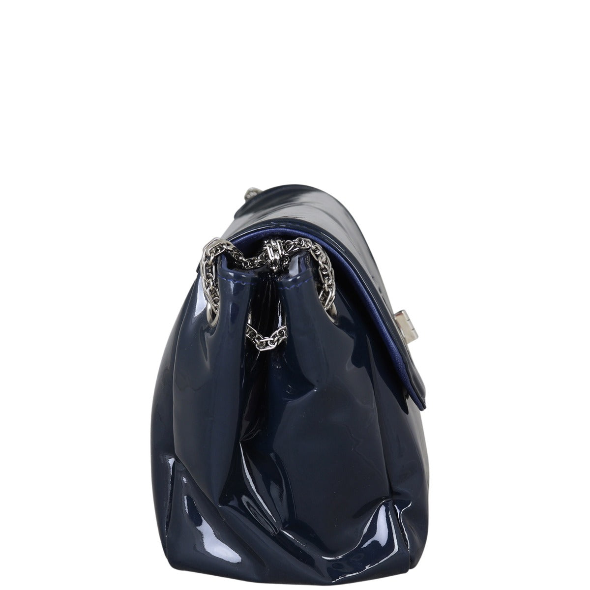 Chanel Mademoiselle Lock Patent Leather Clutch bag