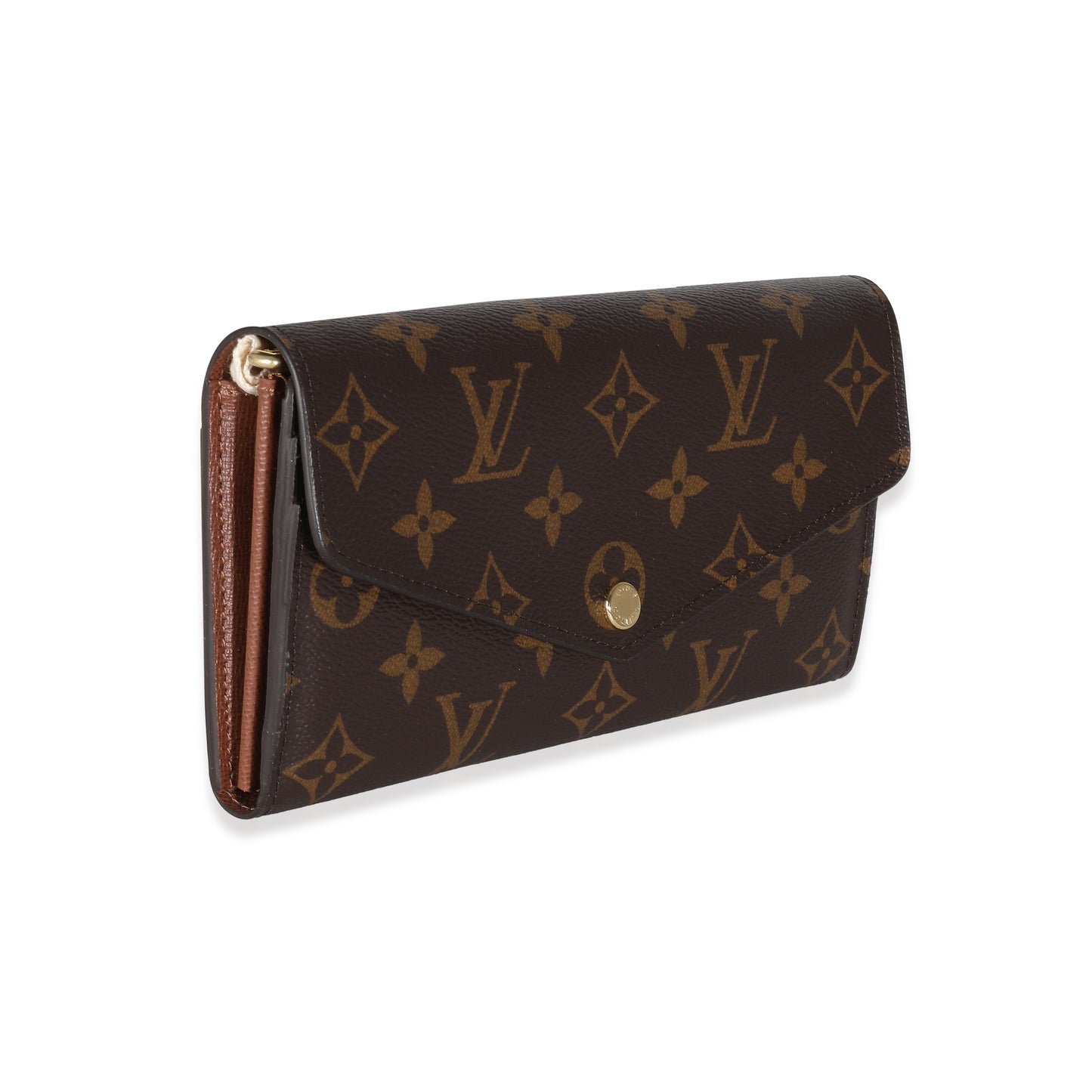Louis Vuitton  Monogram Canvas Sarah Wallet