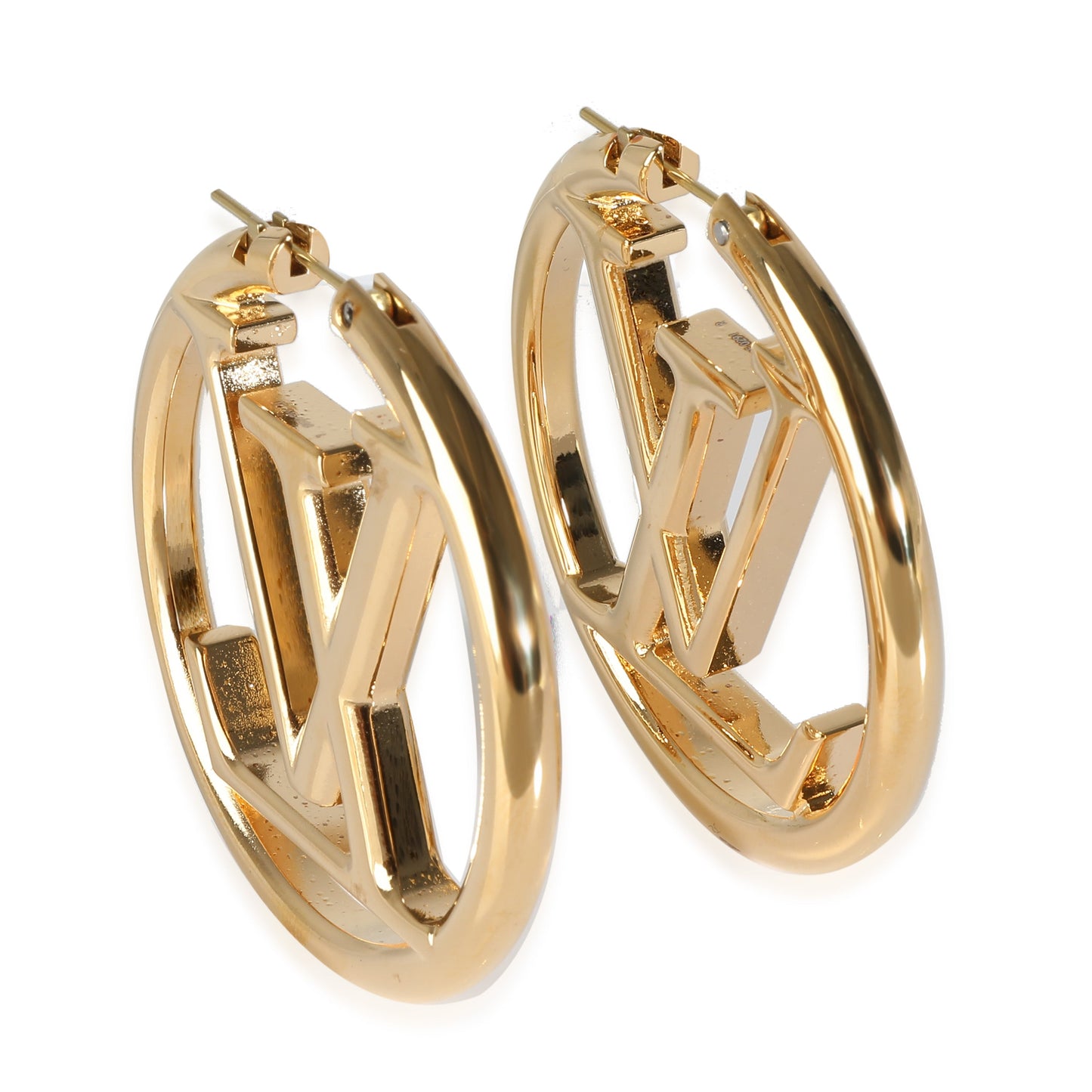 Louis Vuitton  Louise Gold Hoop Earrings