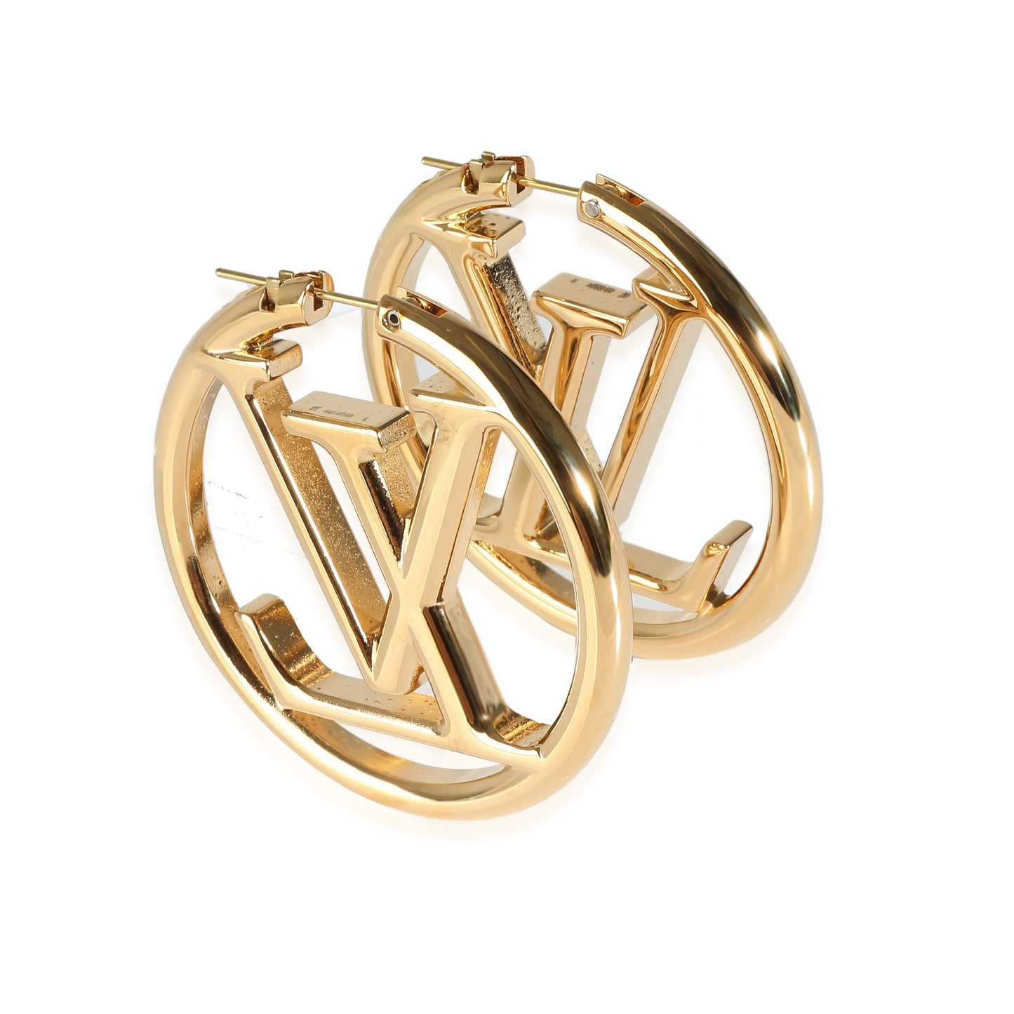 Louis Vuitton  Louise Gold Hoop Earrings