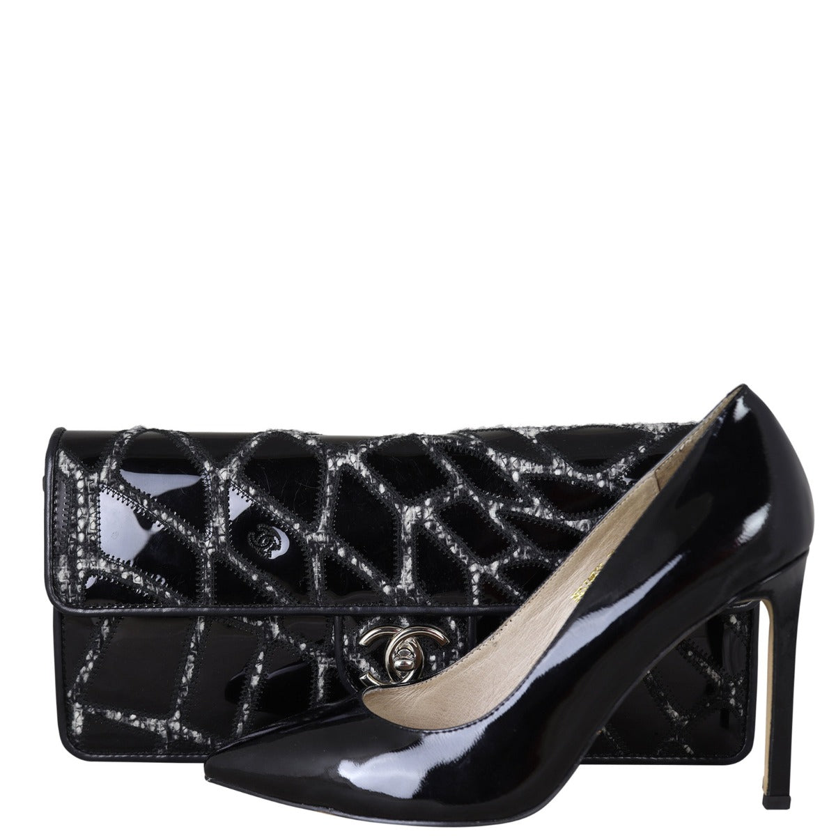 Chanel East West Scale Flap Bag Patent | 12 Series