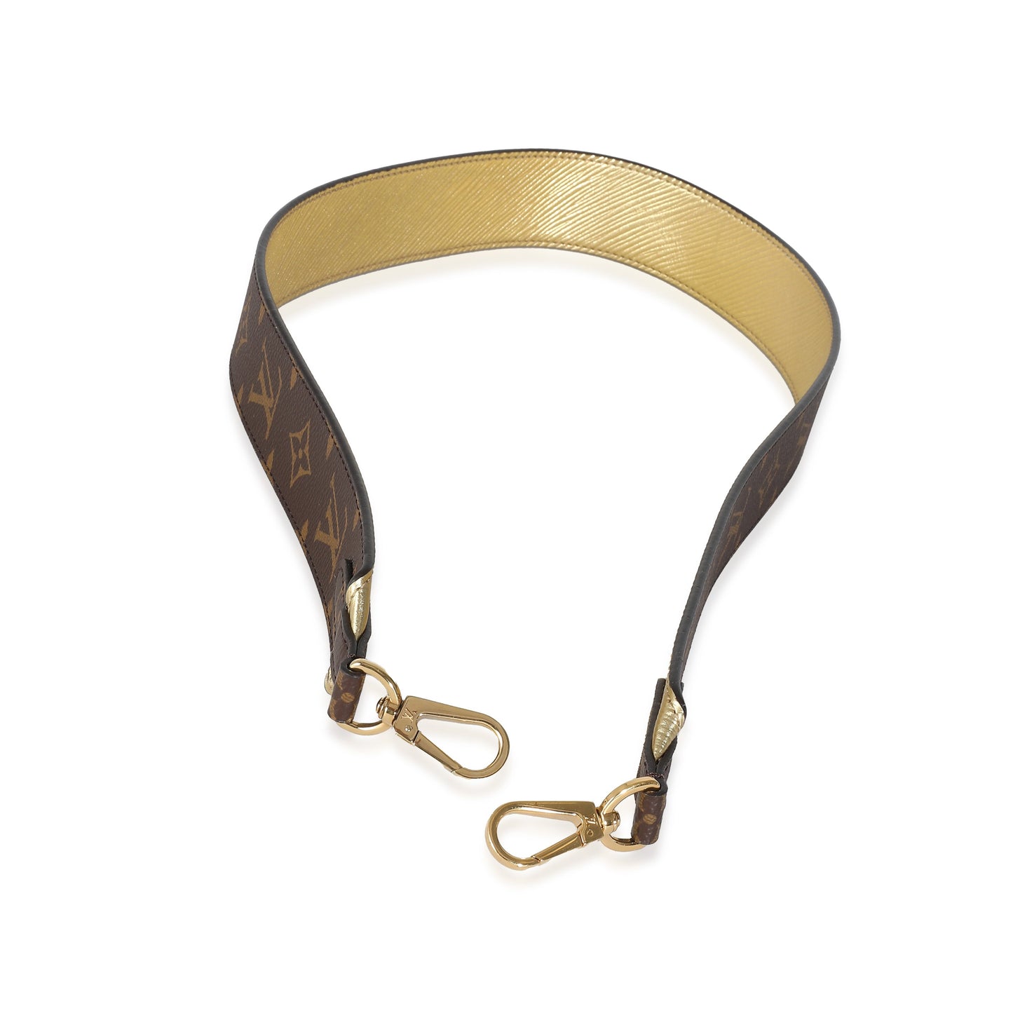 Louis Vuitton  Gold Epi Monogram Canvas Bandouliere Strap