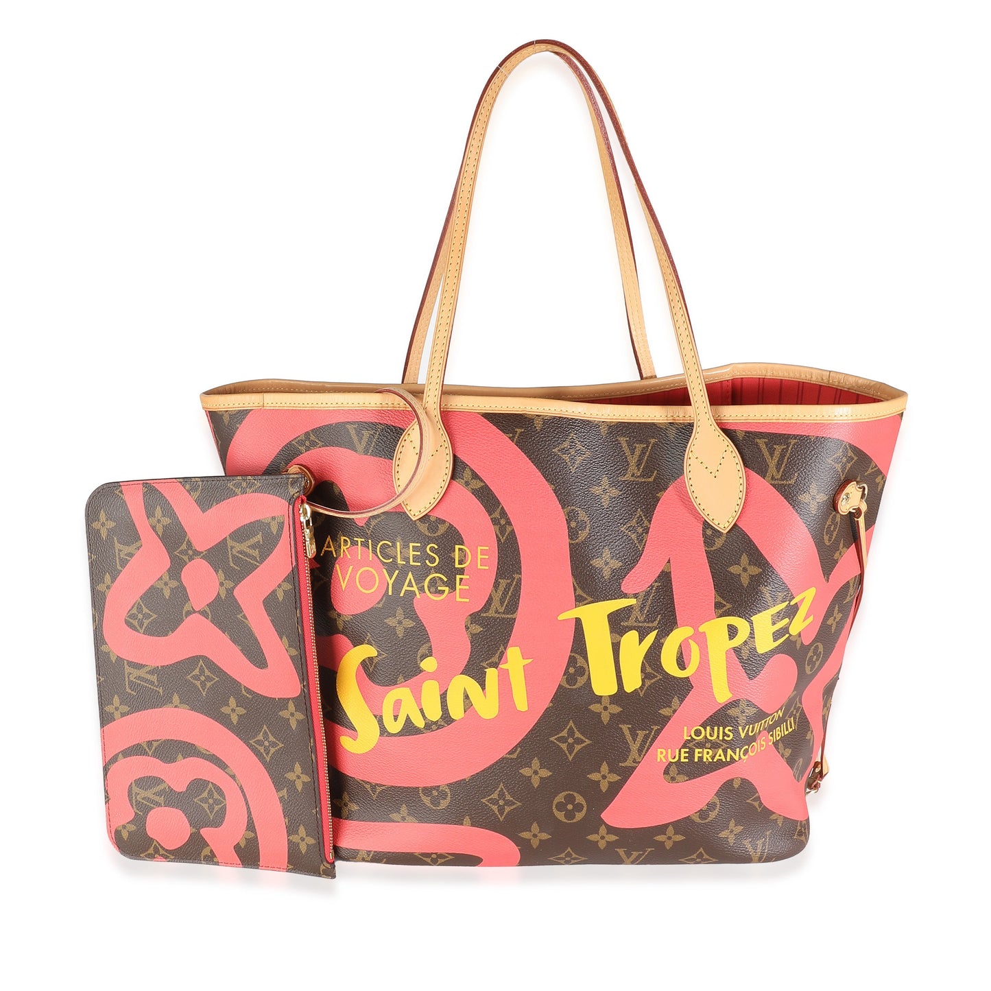 Louis Vuitton  Tahitienne Monogram Canvas Saint Tropez Neverfull MM