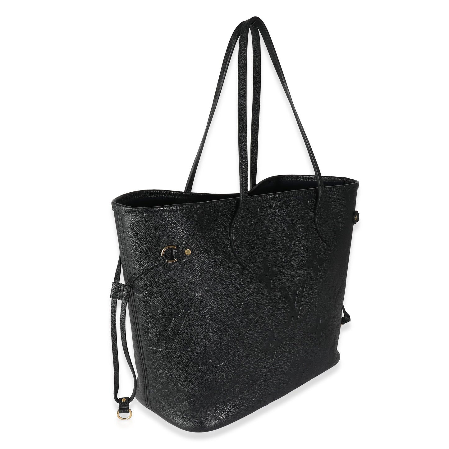Louis Vuitton  Black Empreinte Neverfull MM