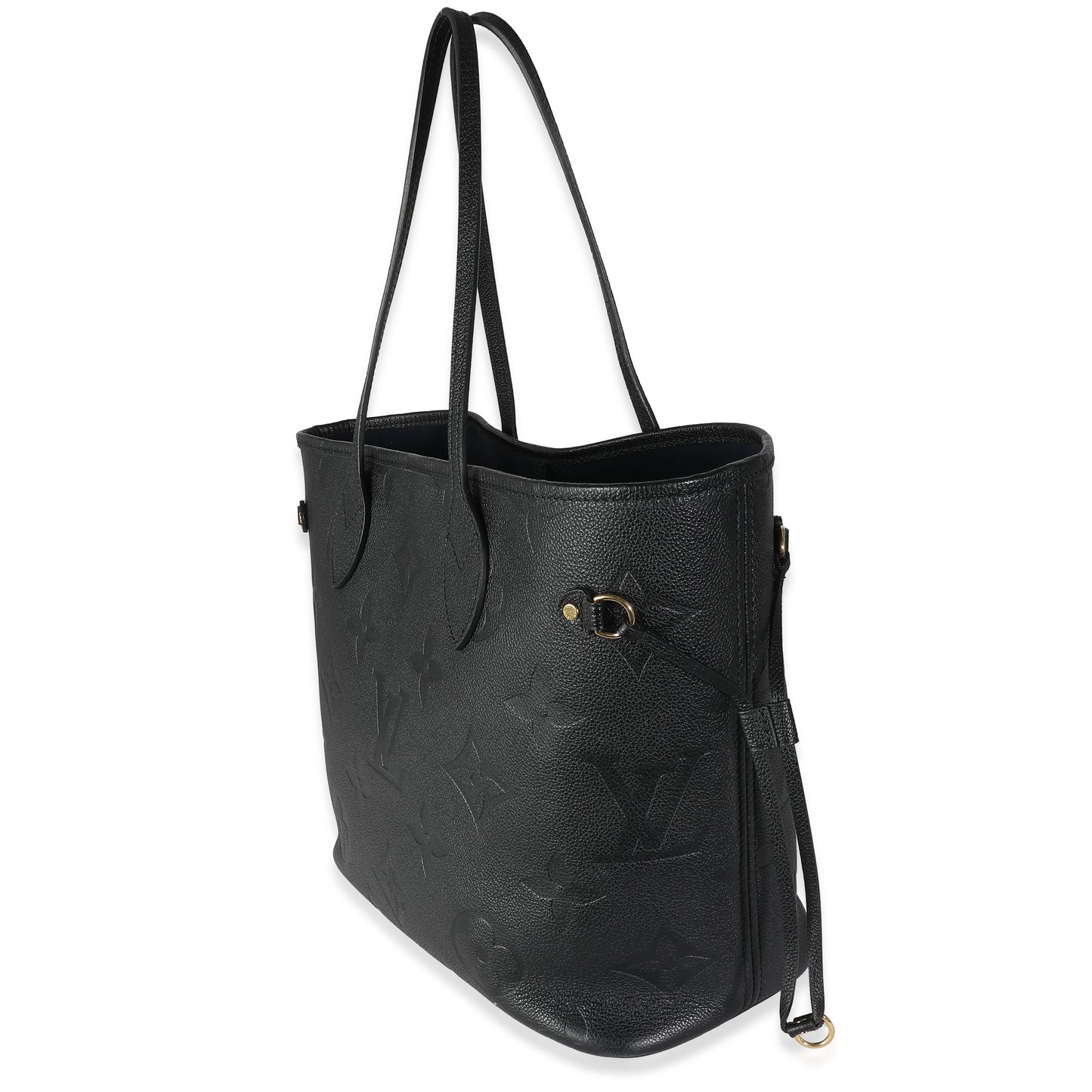 Louis Vuitton  Black Empreinte Neverfull MM