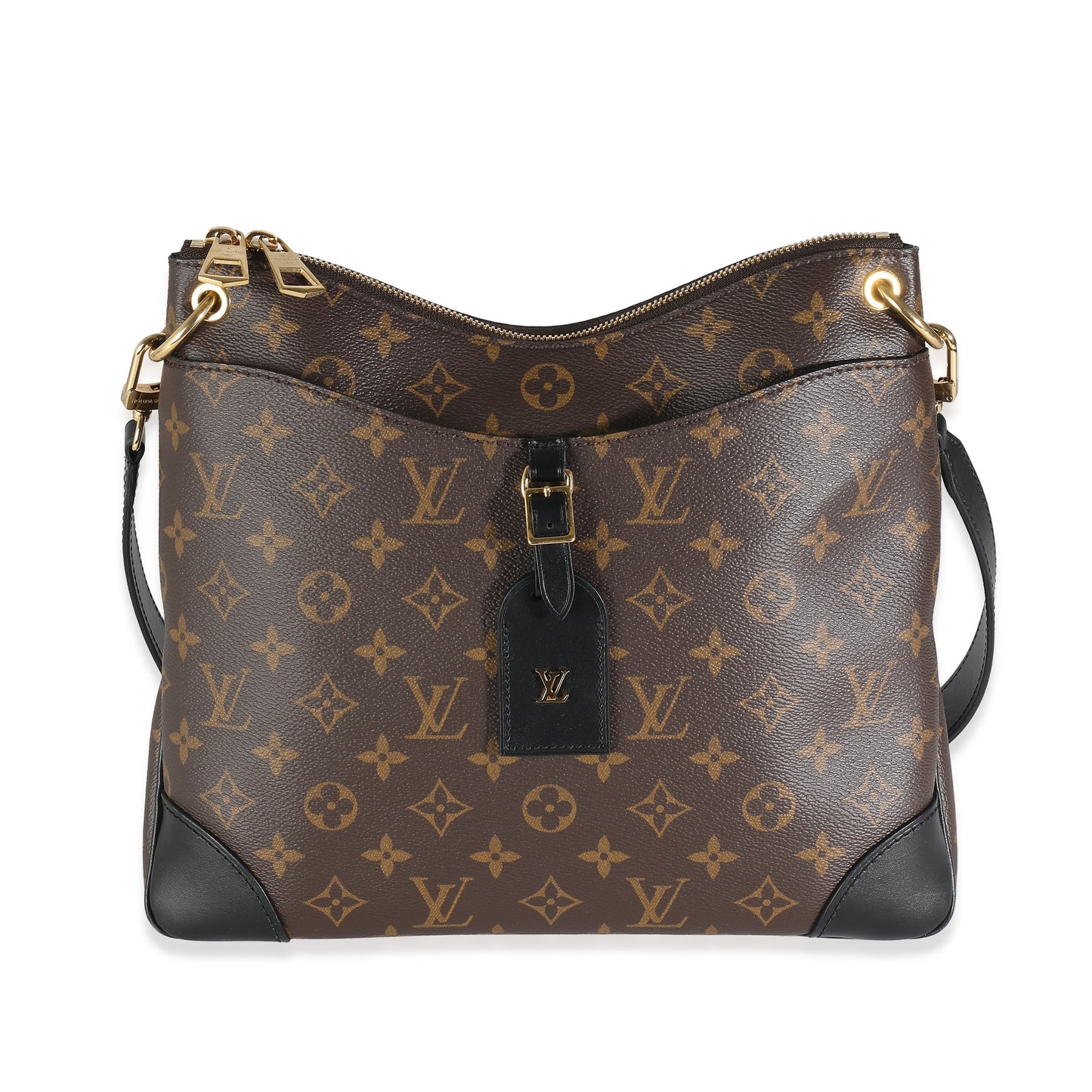 Louis Vuitton  Black Monogram Canvas Odéon MM NM