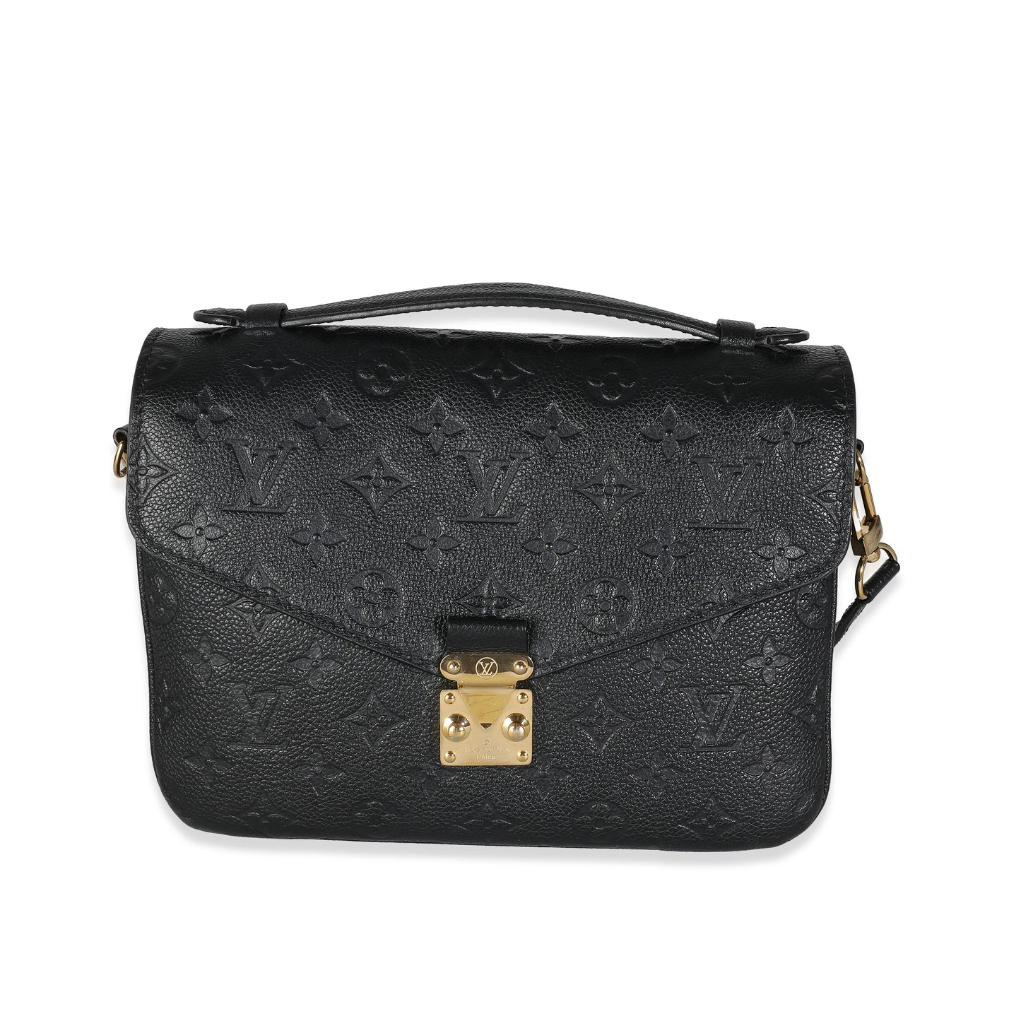 Louis Vuitton  Black Empreinte Pochette Metis