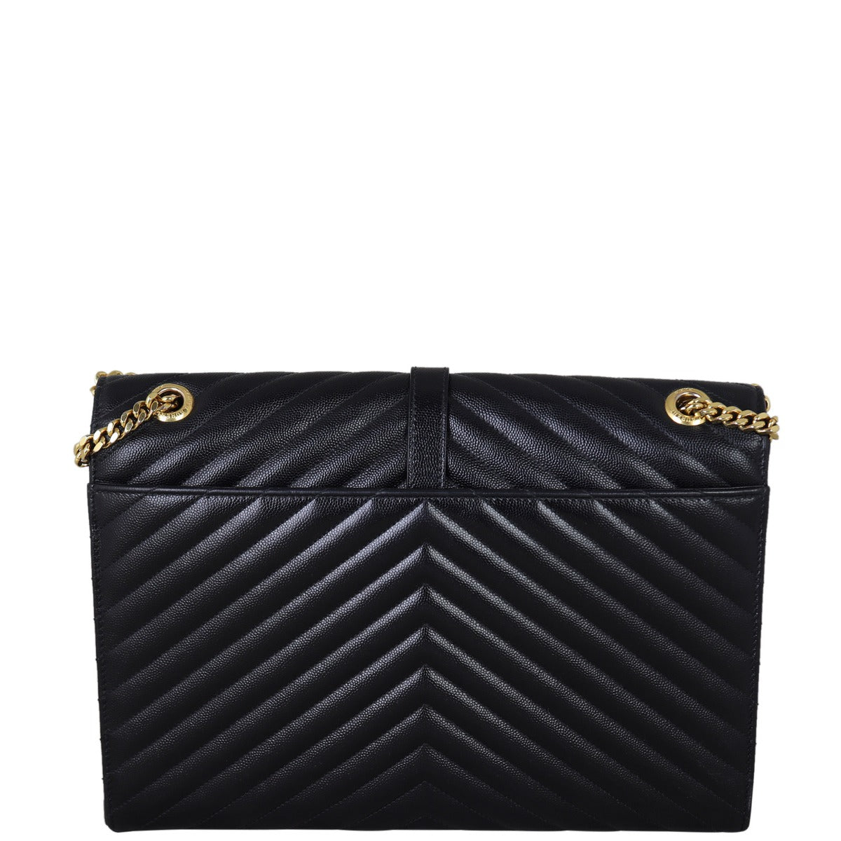 Saint Laurent Matelasse Envelope Large Bag