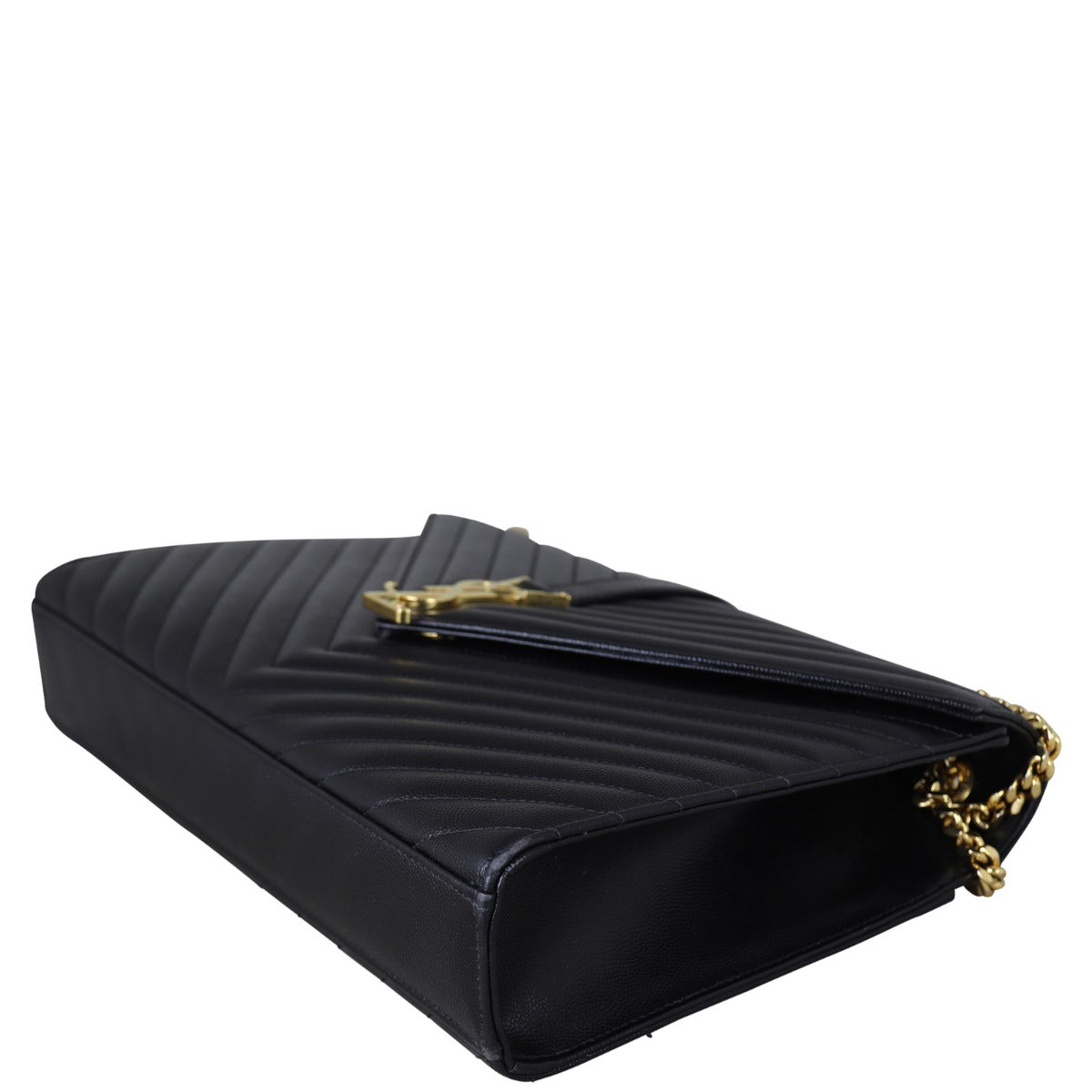 Saint Laurent Matelasse Envelope Large Bag
