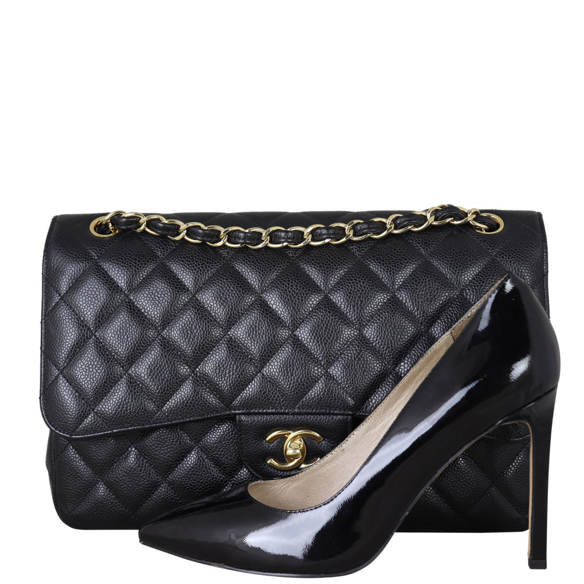 Chanel Classic Double Flap Jumbo | Lambskin GTH