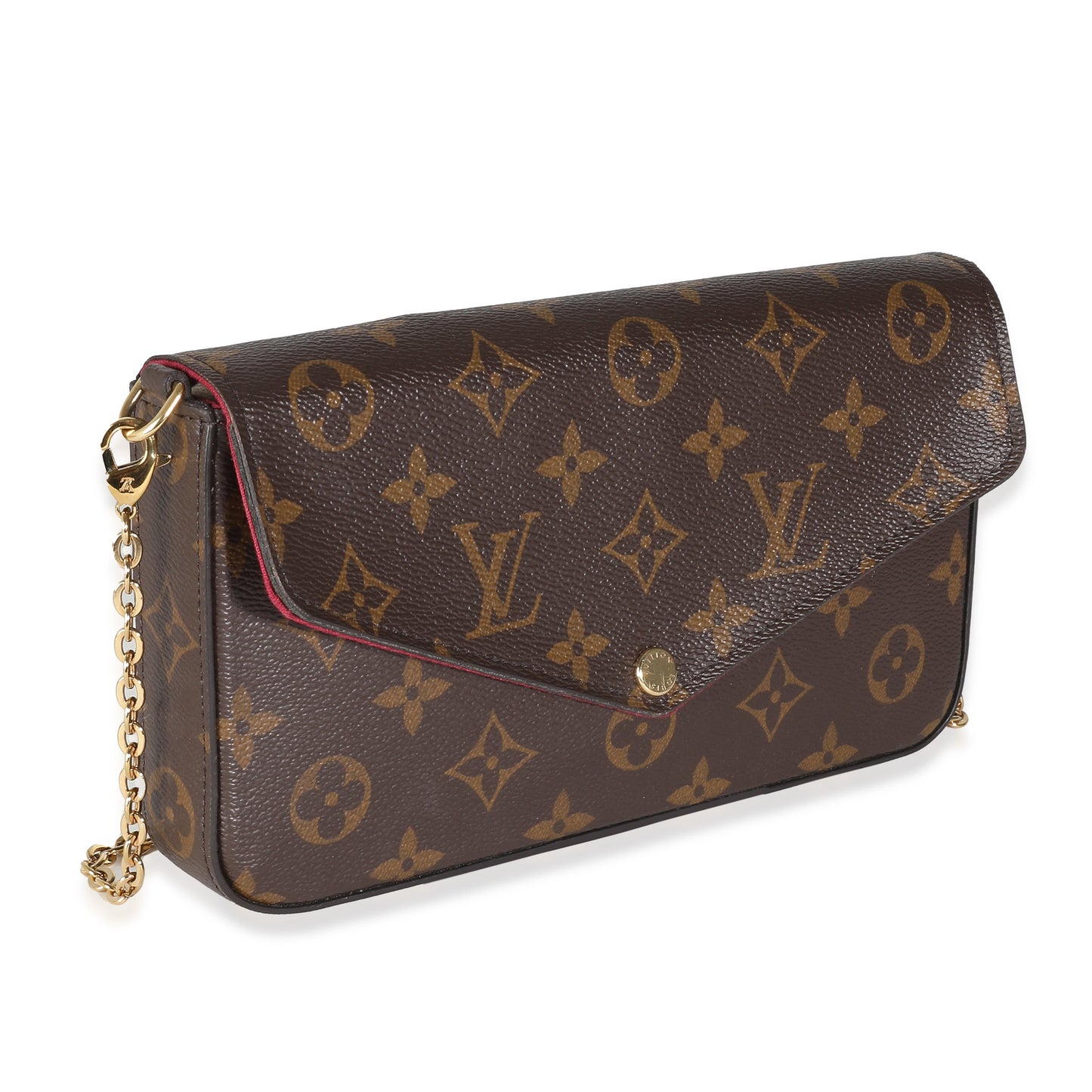 Louis Vuitton  Fuchsia Monogram Canvas Felicie Pochette