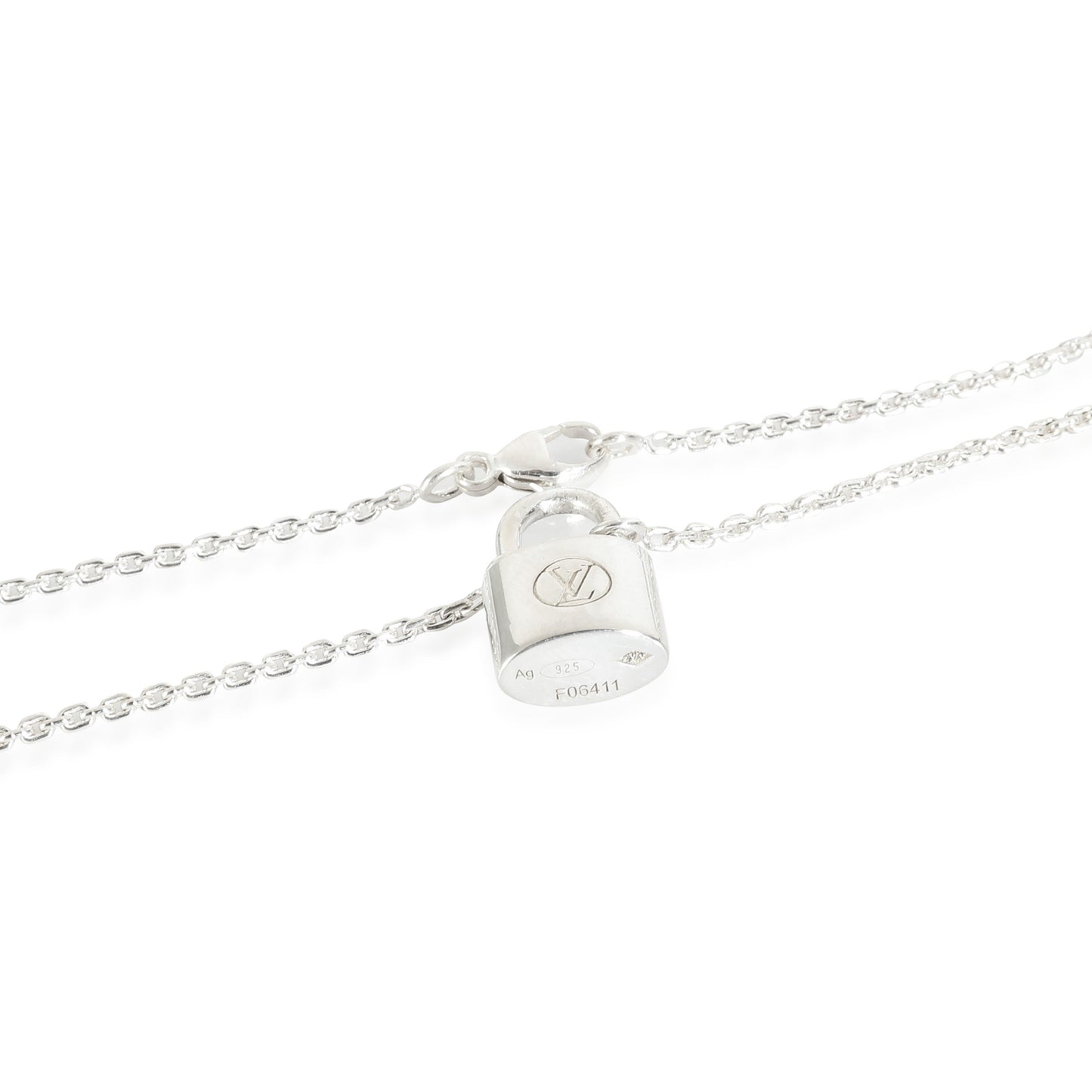 Louis Vuitton Lockit Pendant in Sterling Sier