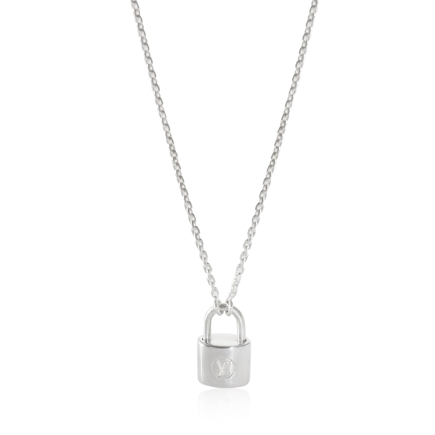 Louis Vuitton Lockit Pendant in Sterling Sier