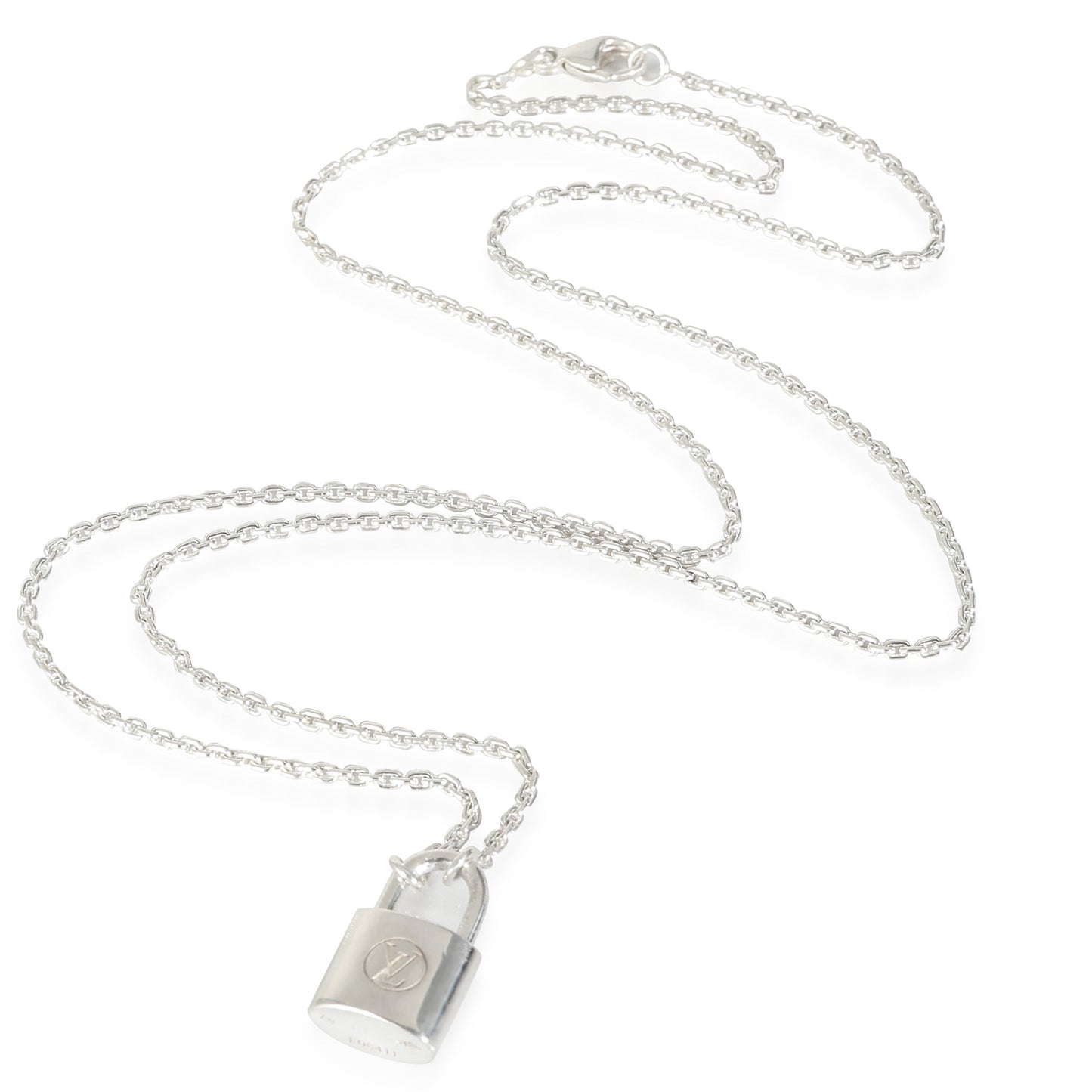 Louis Vuitton Lockit Pendant in Sterling Sier