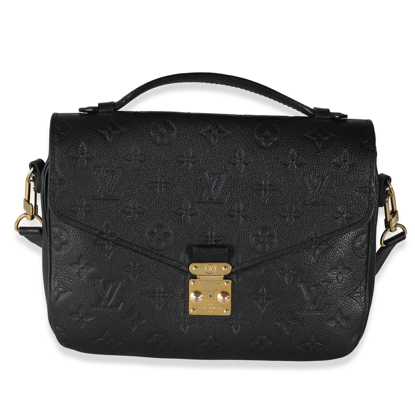 Louis Vuitton Black Empreinte Pochette Metis