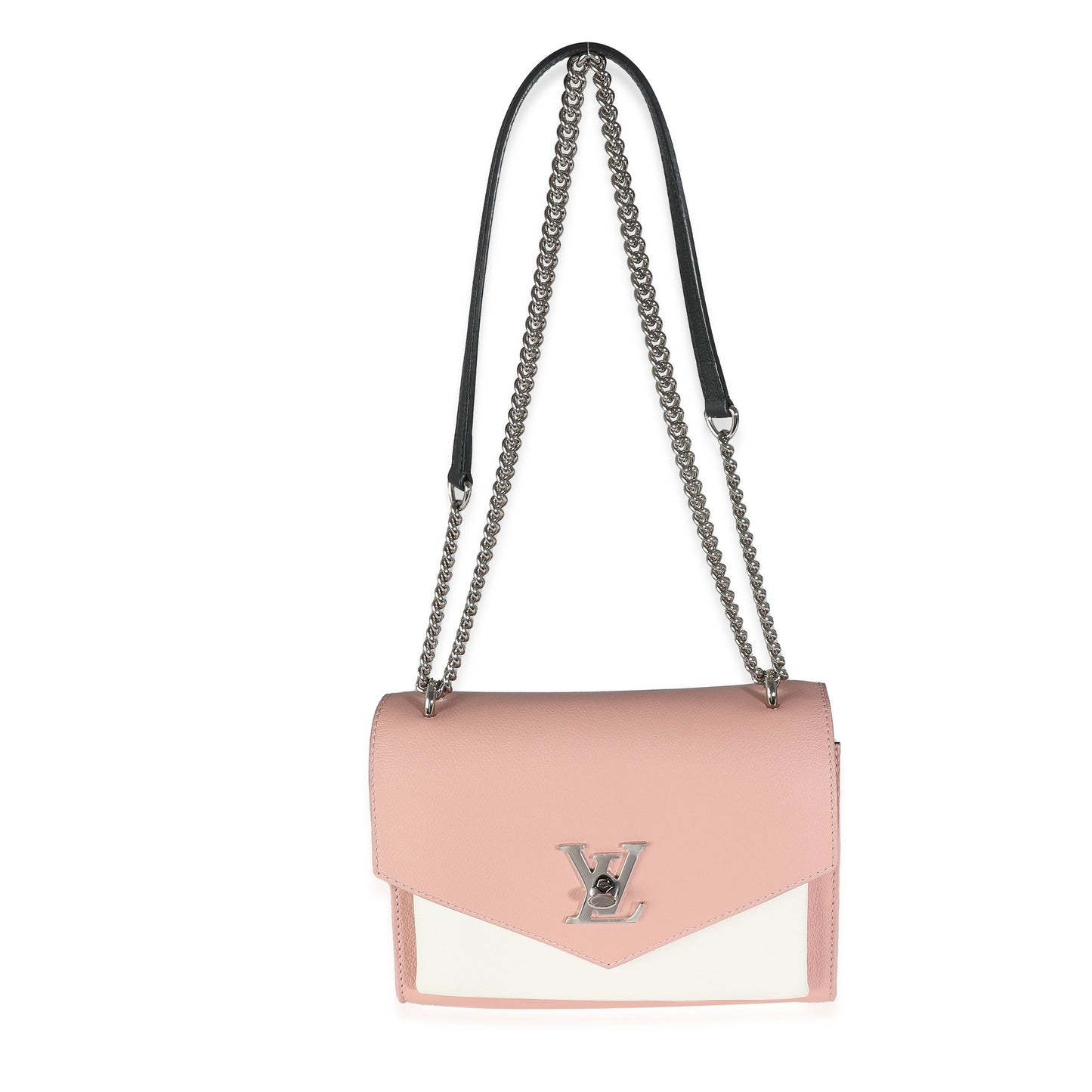 Louis Vuitton Pink Cream Tricolour Soft Calfskin MyLockme BB