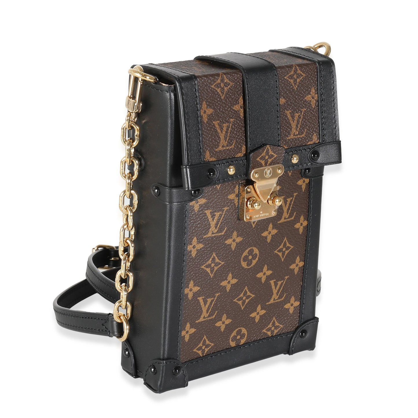 Louis Vuitton Monogram Canvas Vertical Trunk Pochette