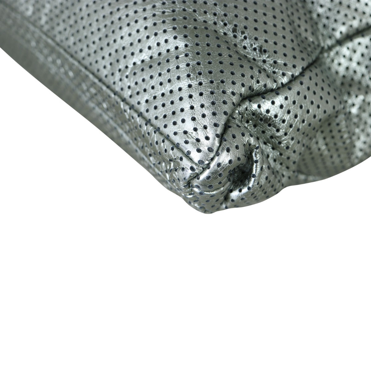 Chanel Perforated Drill Tote | Green