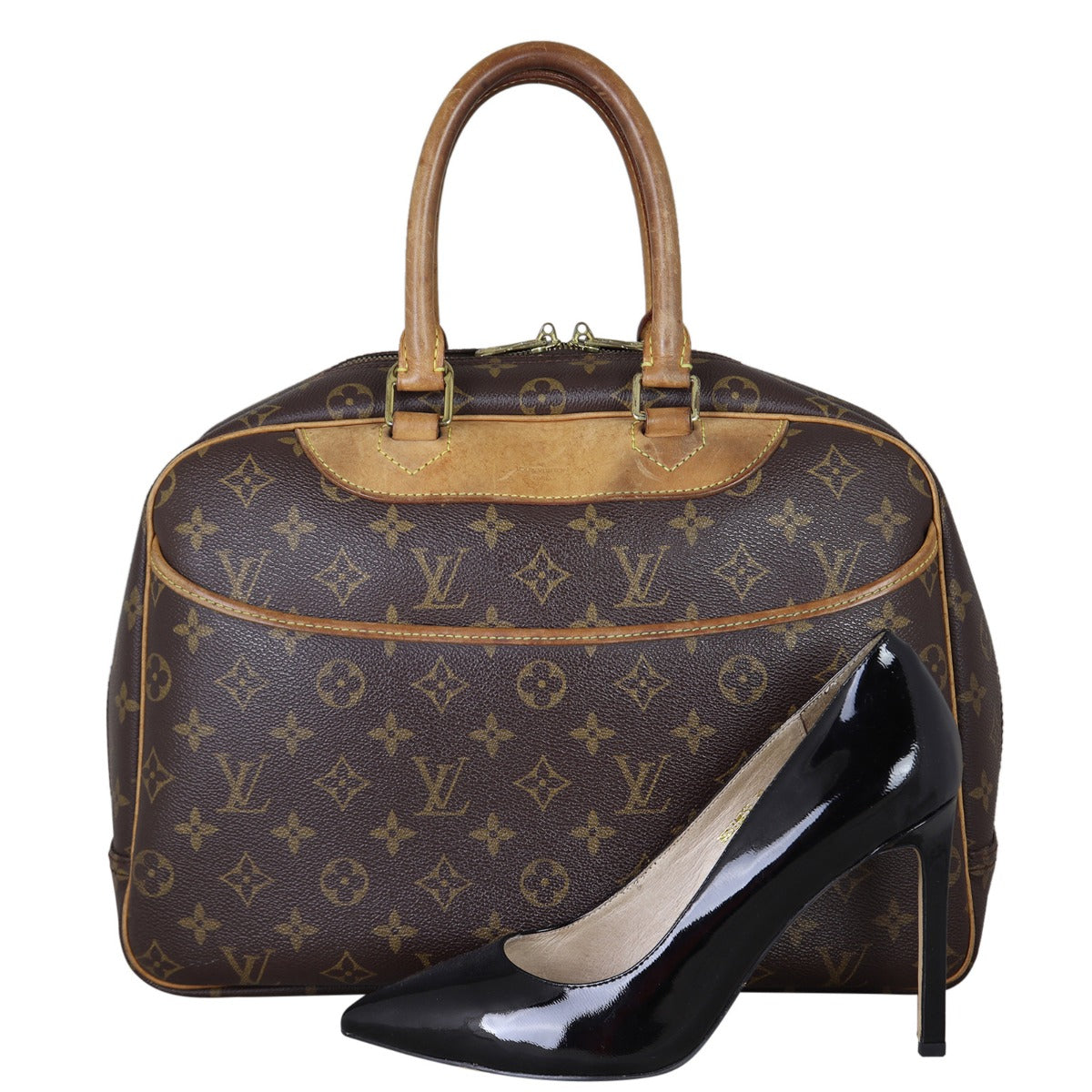 Louis Vuitton Deauville Bowling Vanity Monogram