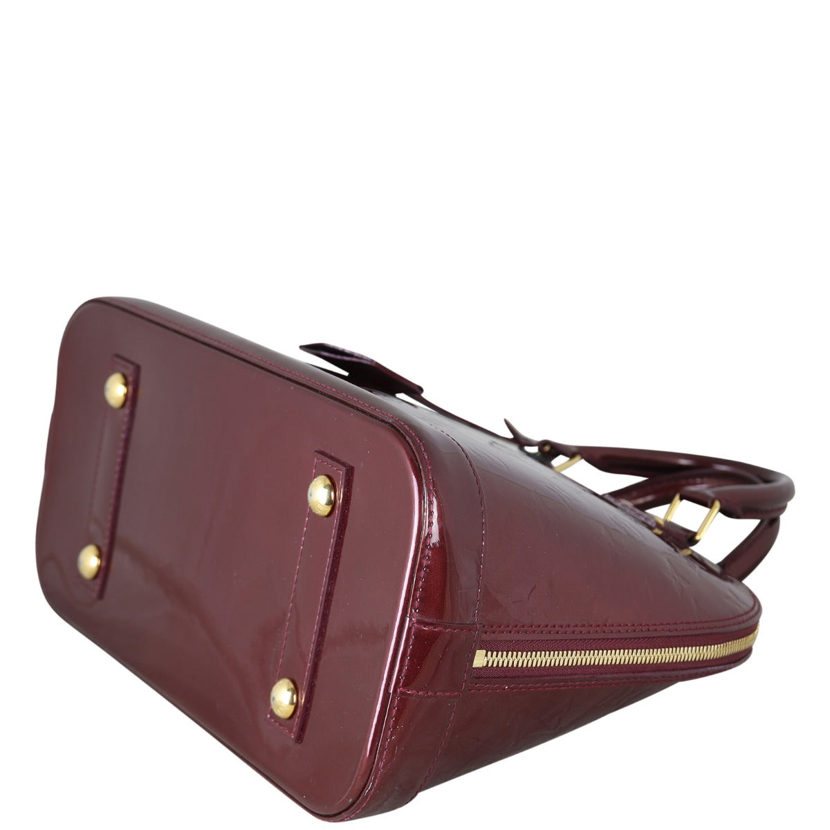 Louis Vuitton Alma PM Monogram Vernis | Amarante GHW