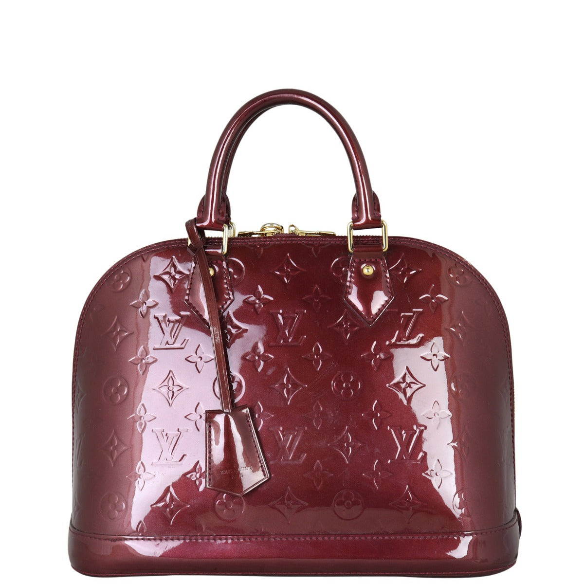 Louis Vuitton Alma PM Monogram Vernis | Amarante GHW