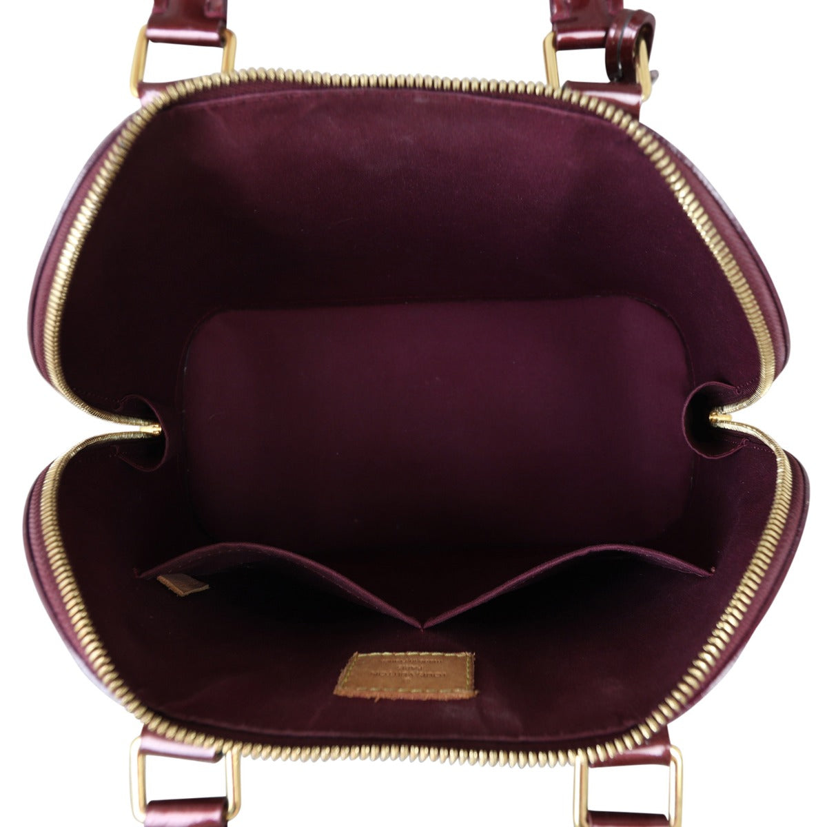 Louis Vuitton Alma PM Monogram Vernis | Amarante GHW