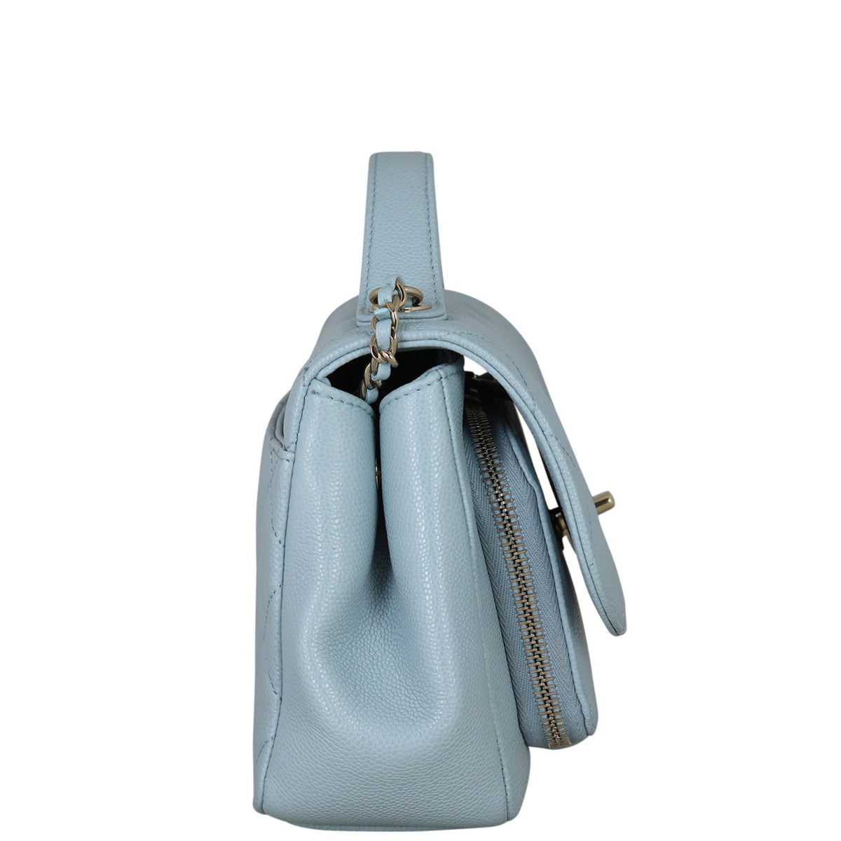 Chanel Business Affinity Small Flap Bag | Light Blue